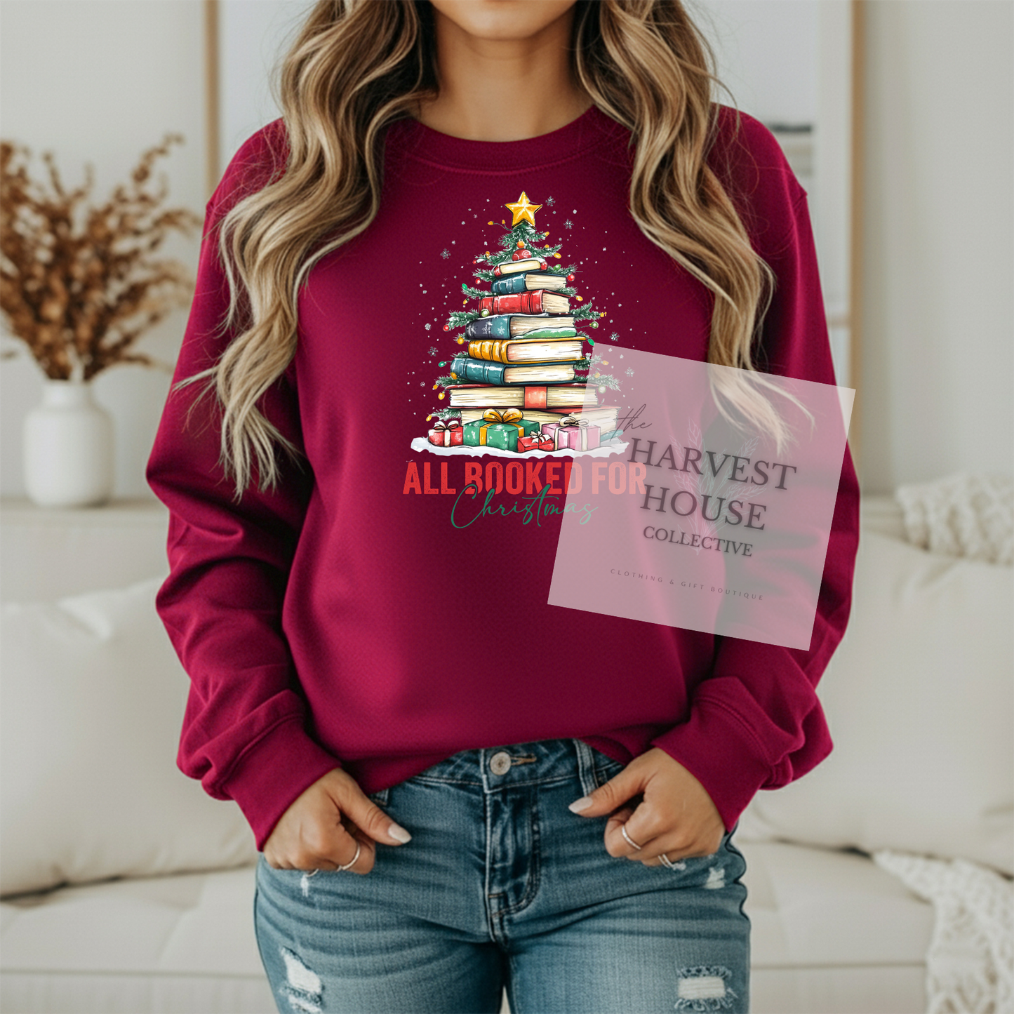All Booked For Christmas Shirt