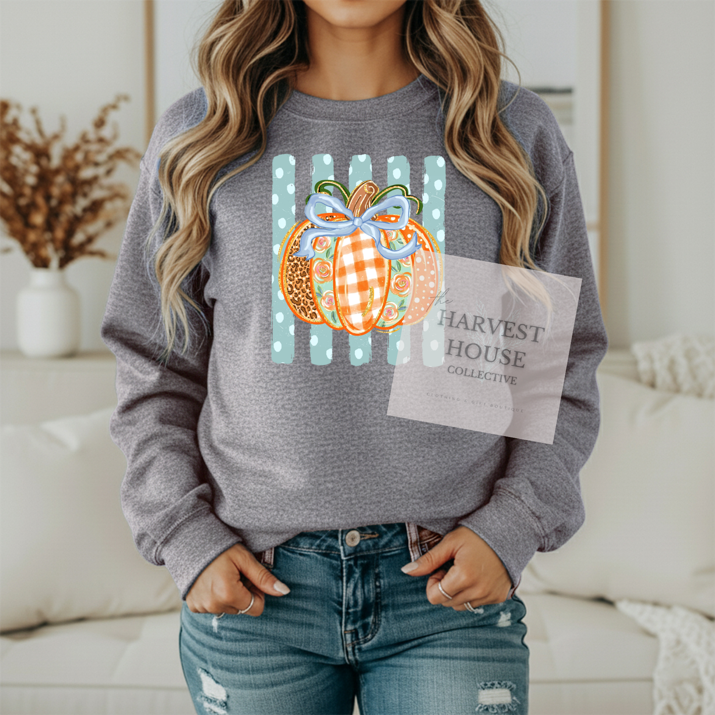 Polka Dot Pumpkin Shirt