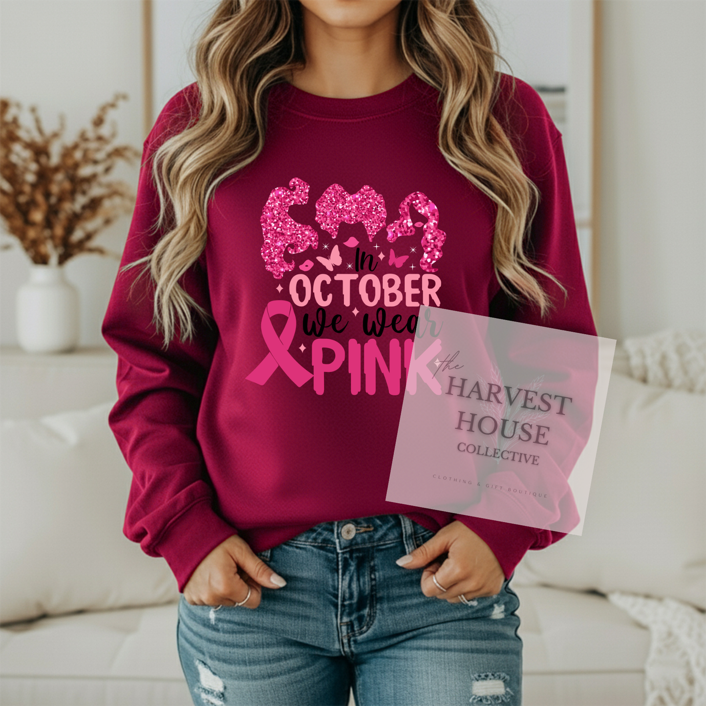 We Wear Pink Crewneck & Hoodie