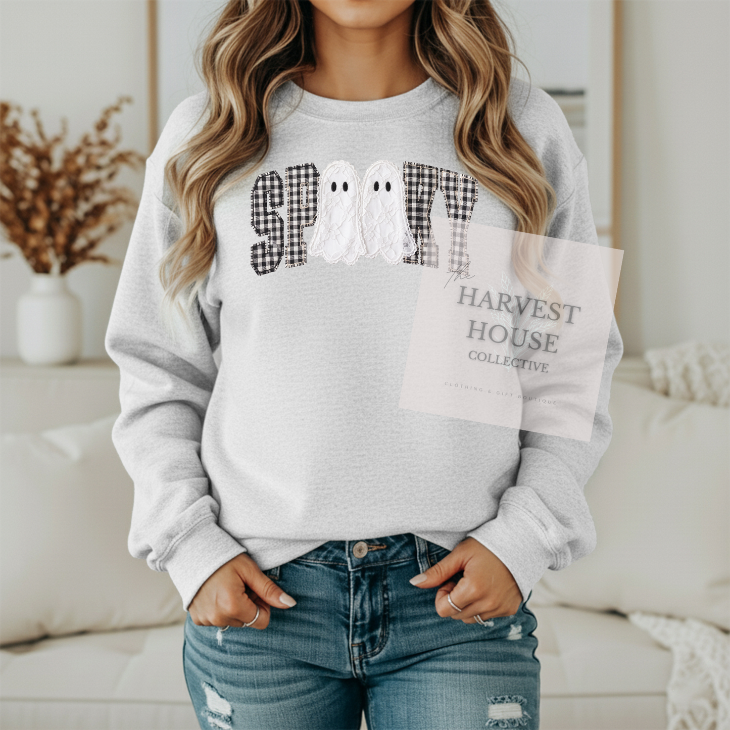 Faux Lace Spooky Shirt