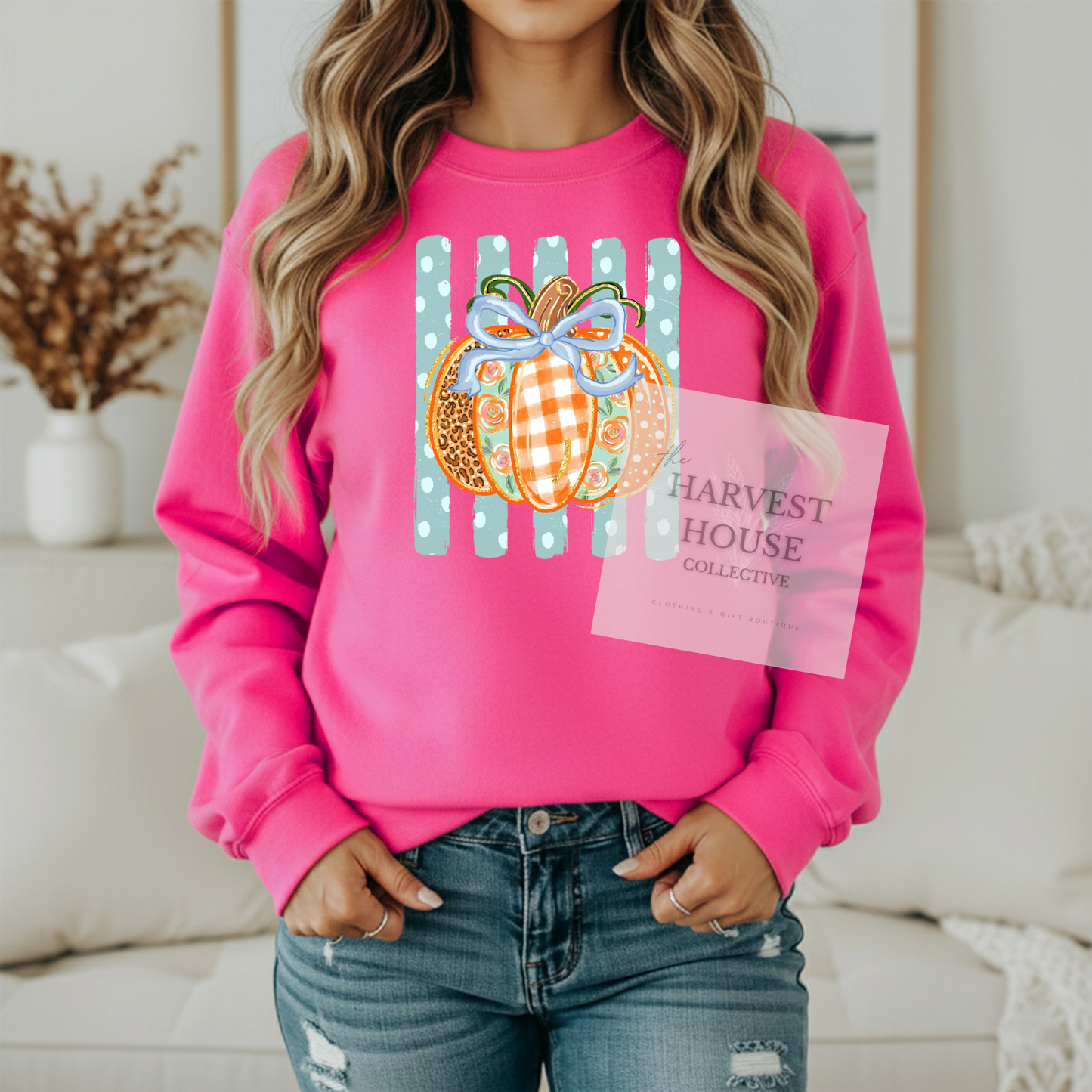 Polka Dot Pumpkin Shirt
