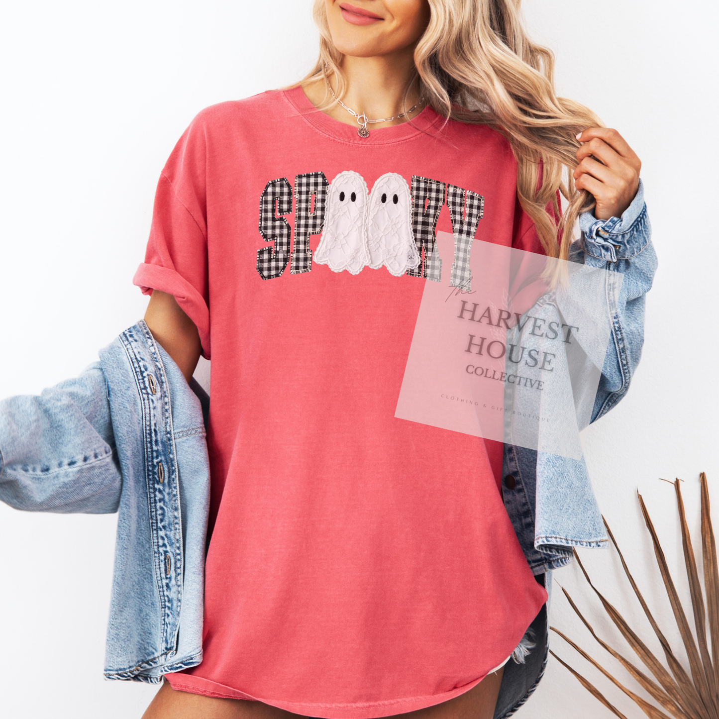 Faux Lace Spooky Shirt