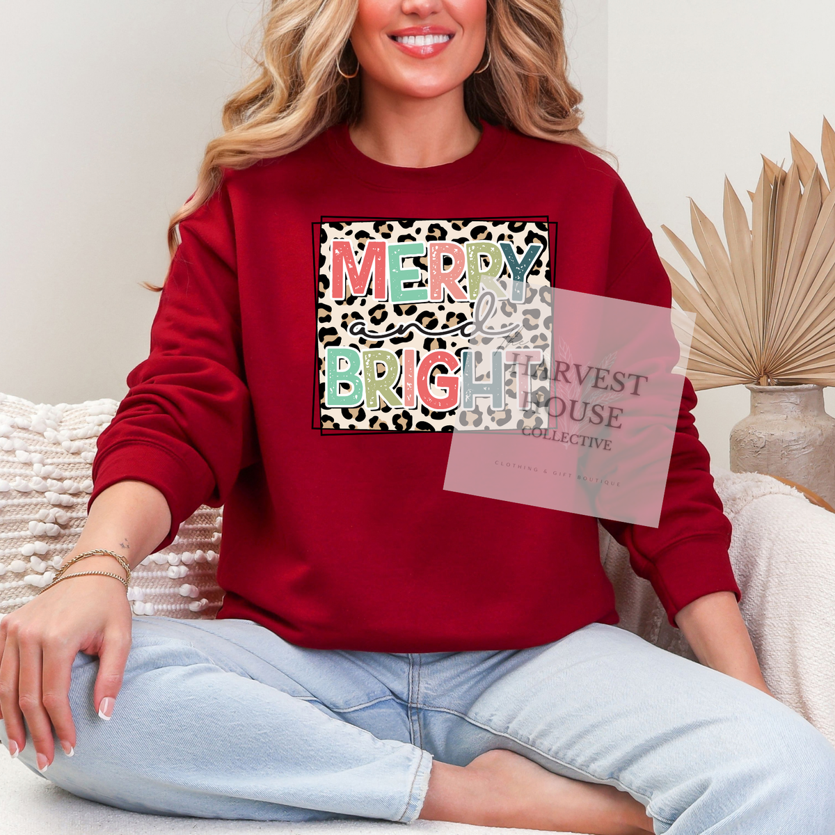 Merry & Bright Crewneck & Hoodie
