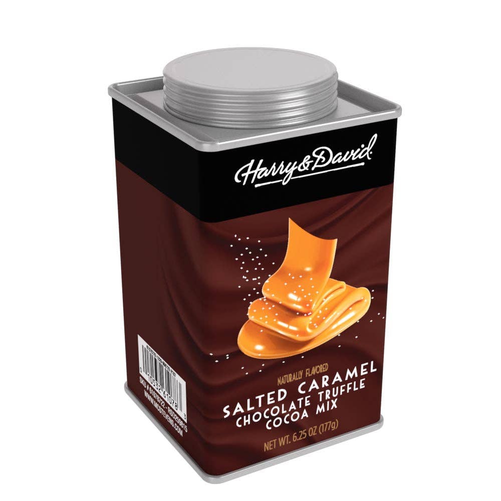 H&D® Truffle Cocoa - Salted Caramel Chocolate (6.25oz Tins)