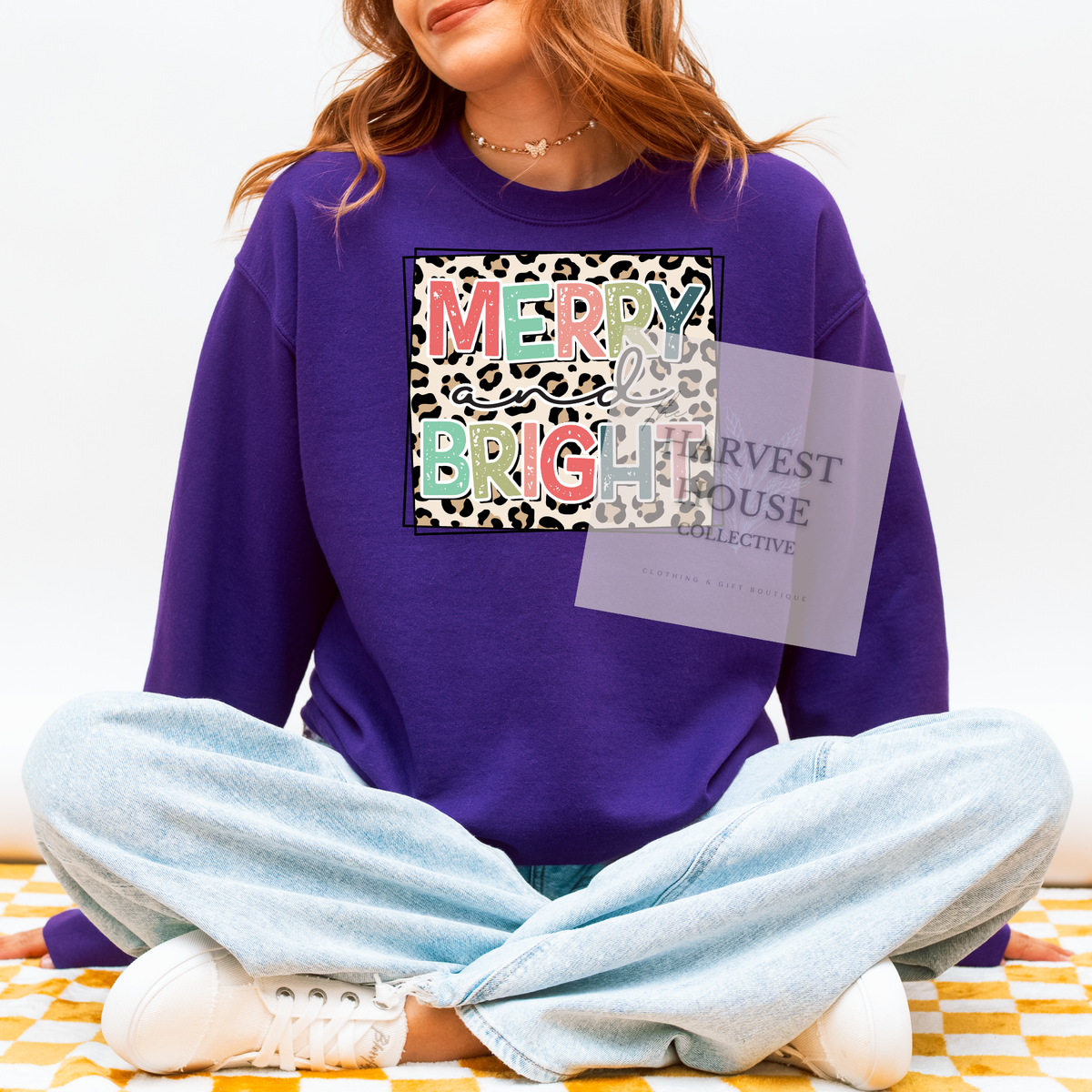 Merry & Bright Crewneck & Hoodie