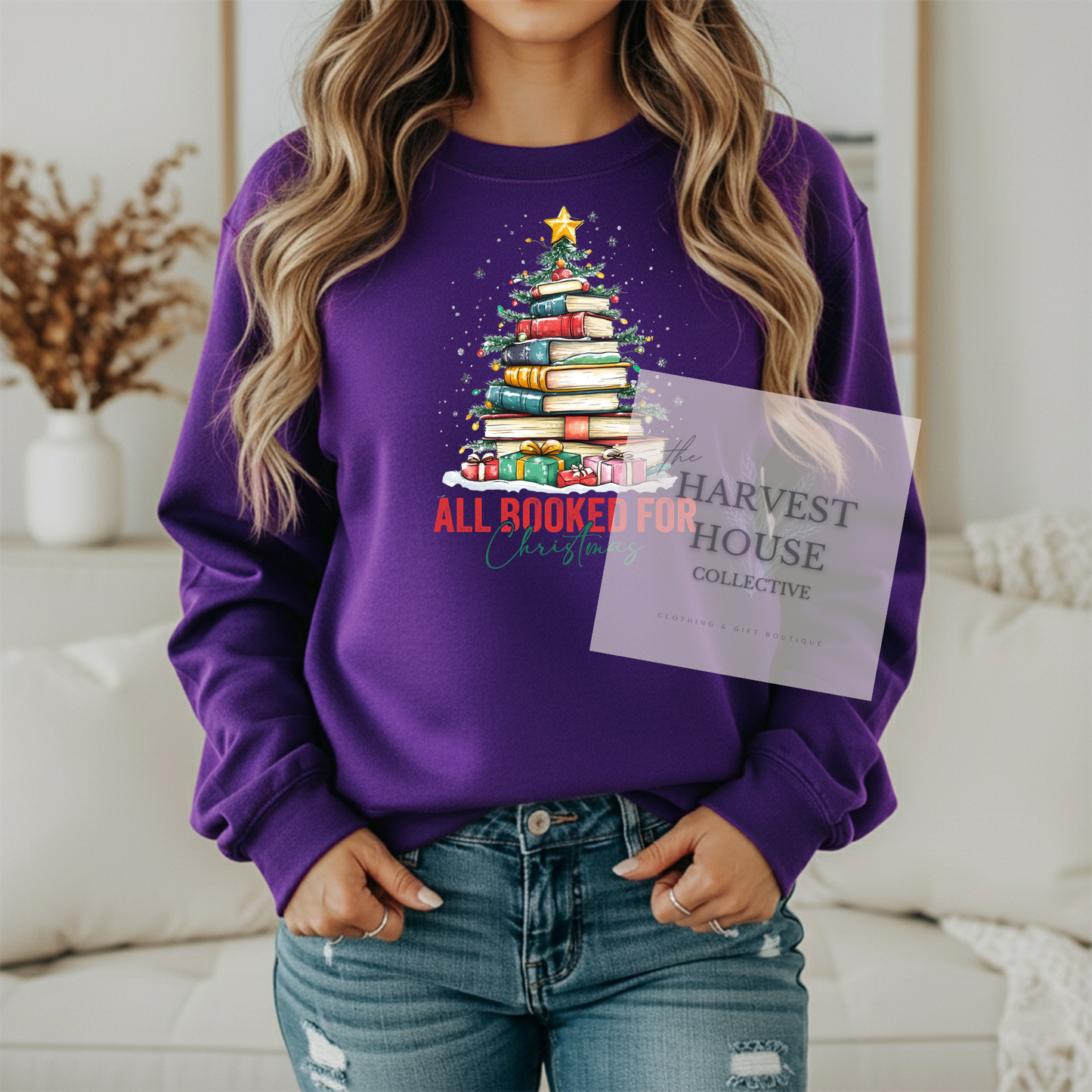 All Booked For Christmas Shirt