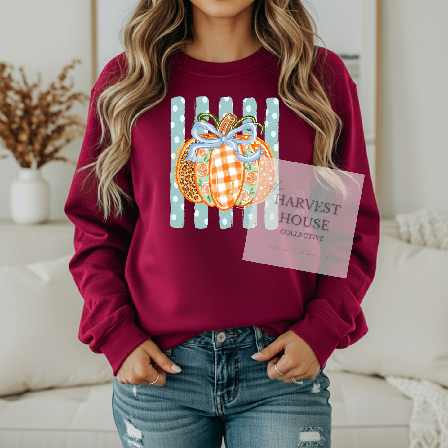 Polka Dot Pumpkin Shirt
