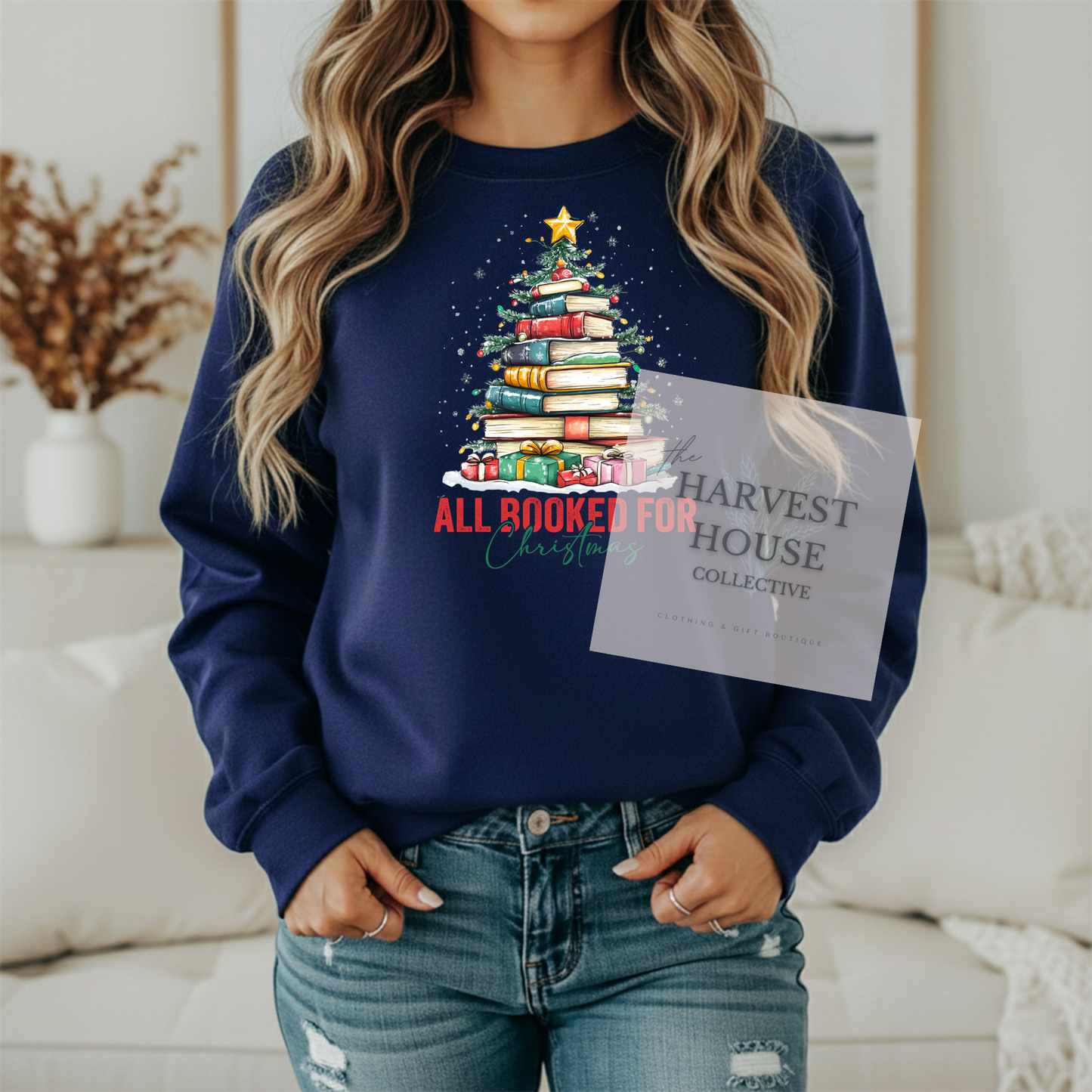 All Booked For Christmas Shirt