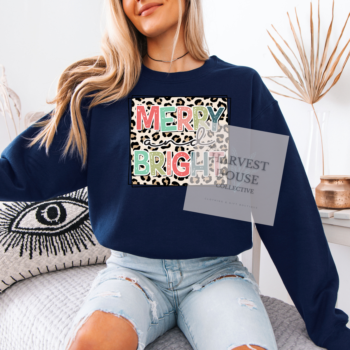 Merry & Bright Crewneck & Hoodie