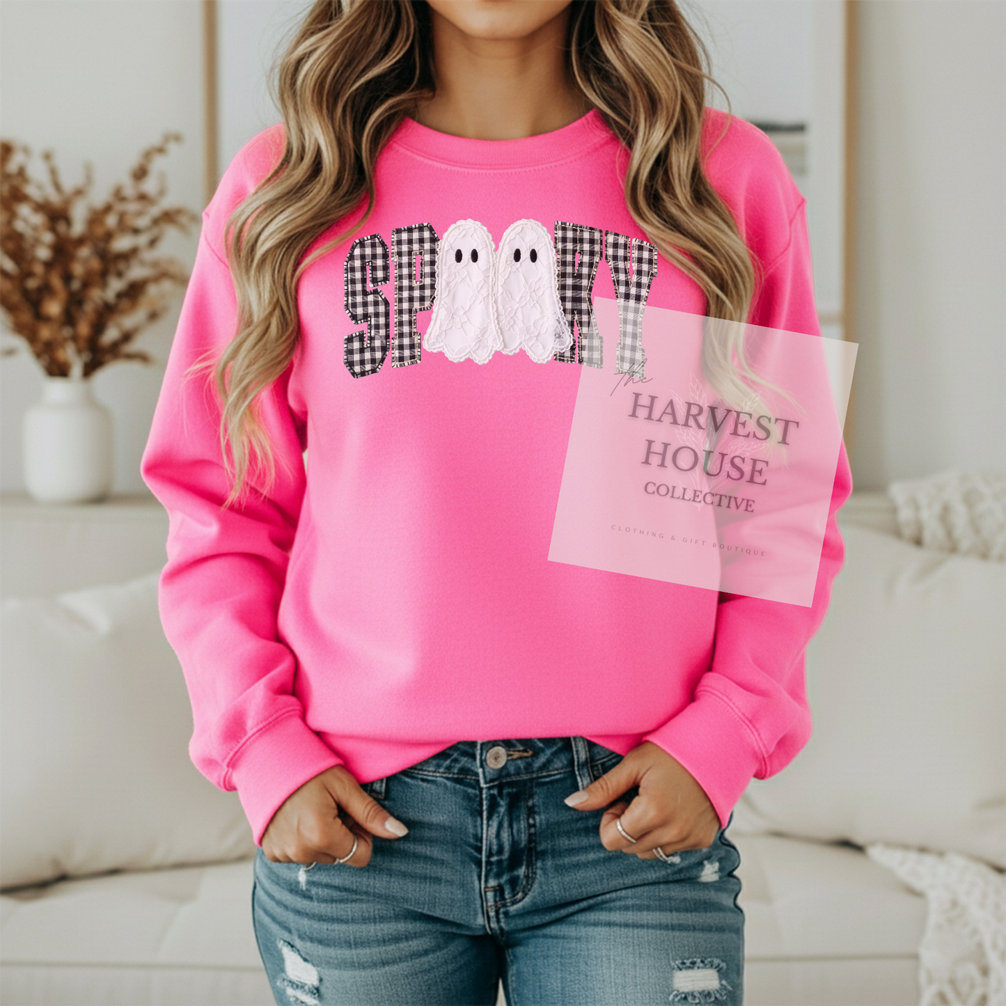 Faux Lace Spooky Shirt