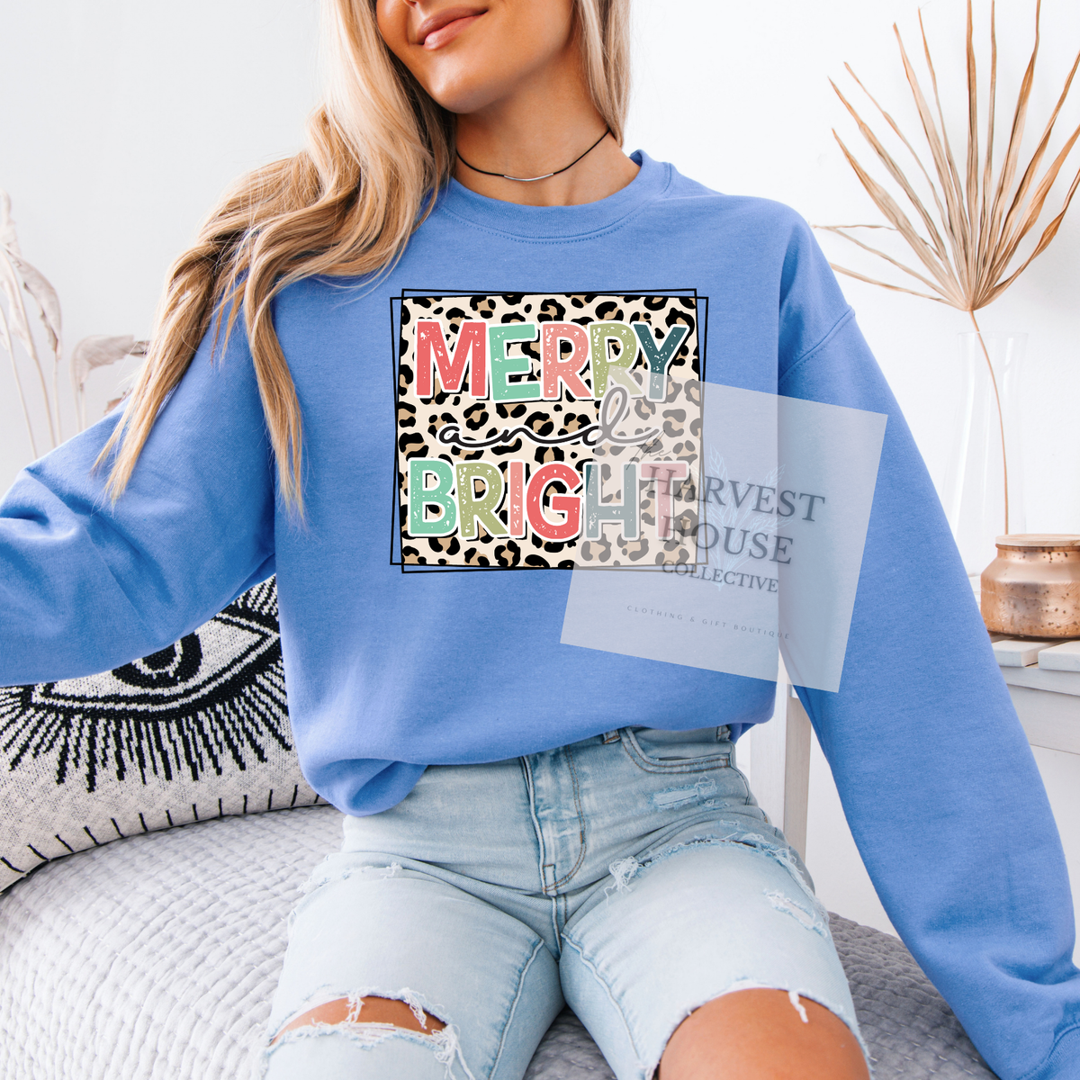 Merry & Bright Crewneck & Hoodie