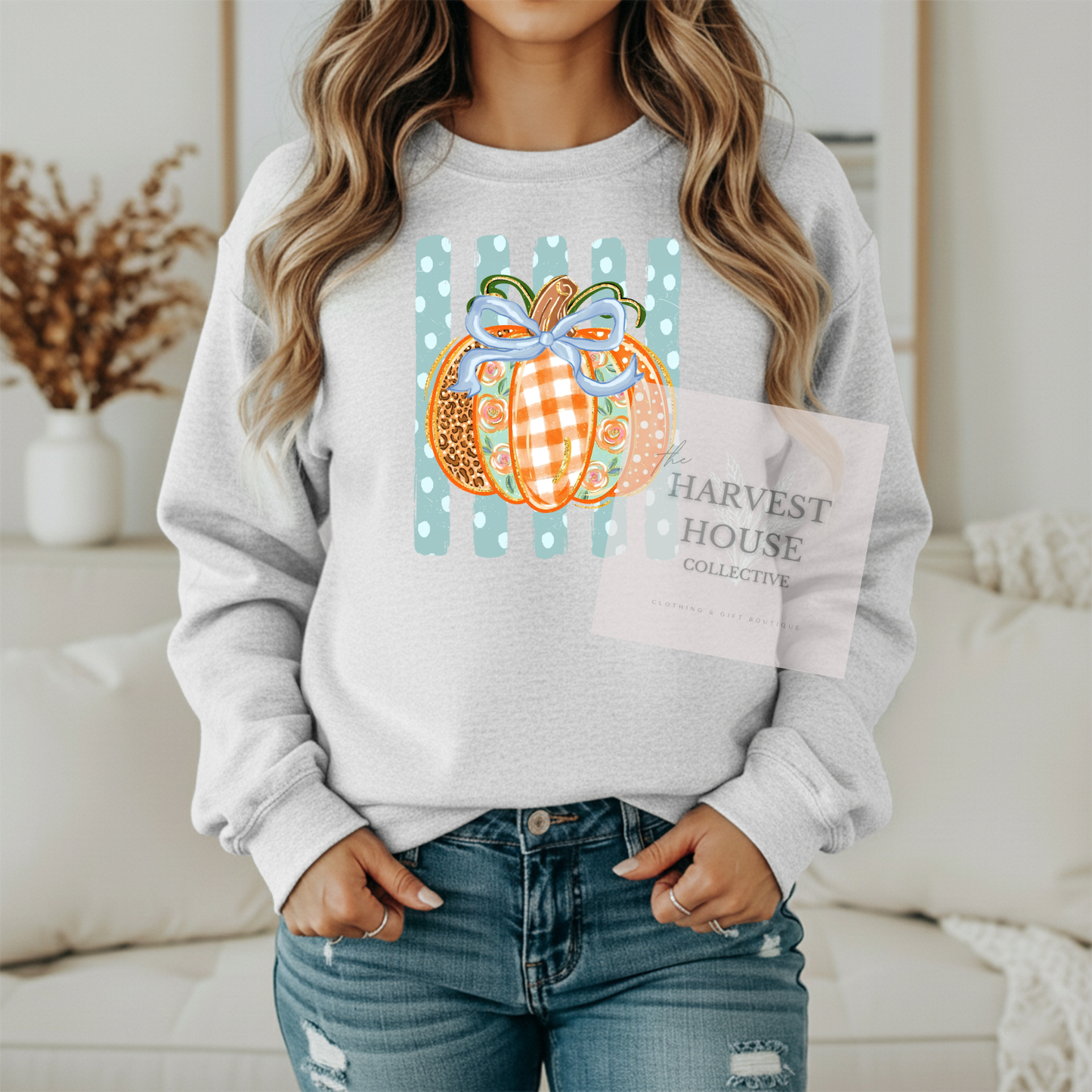Polka Dot Pumpkin Shirt