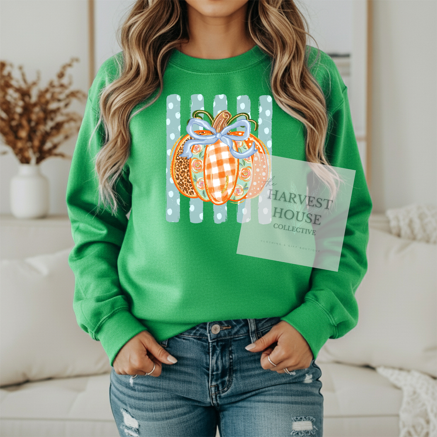 Polka Dot Pumpkin Shirt