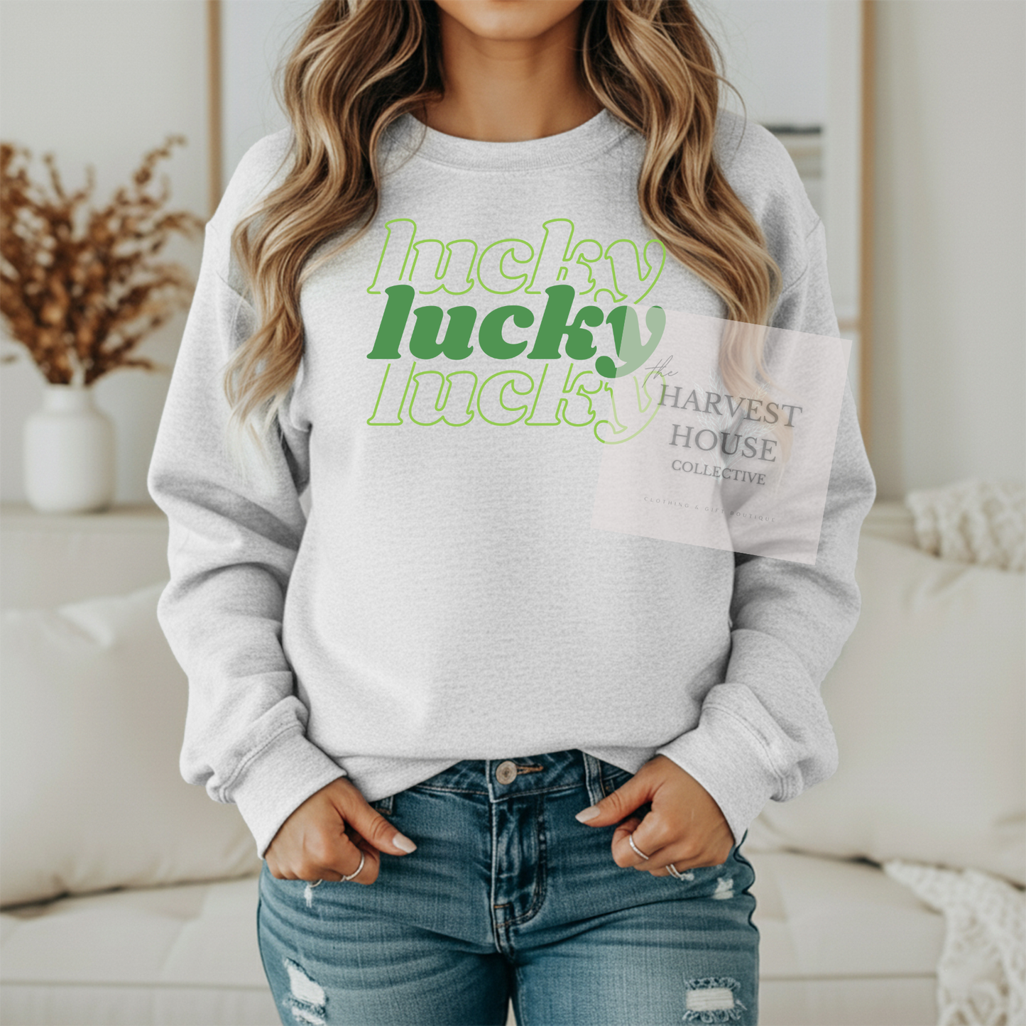 Lucky Gildan Crewneck & Hoodie
