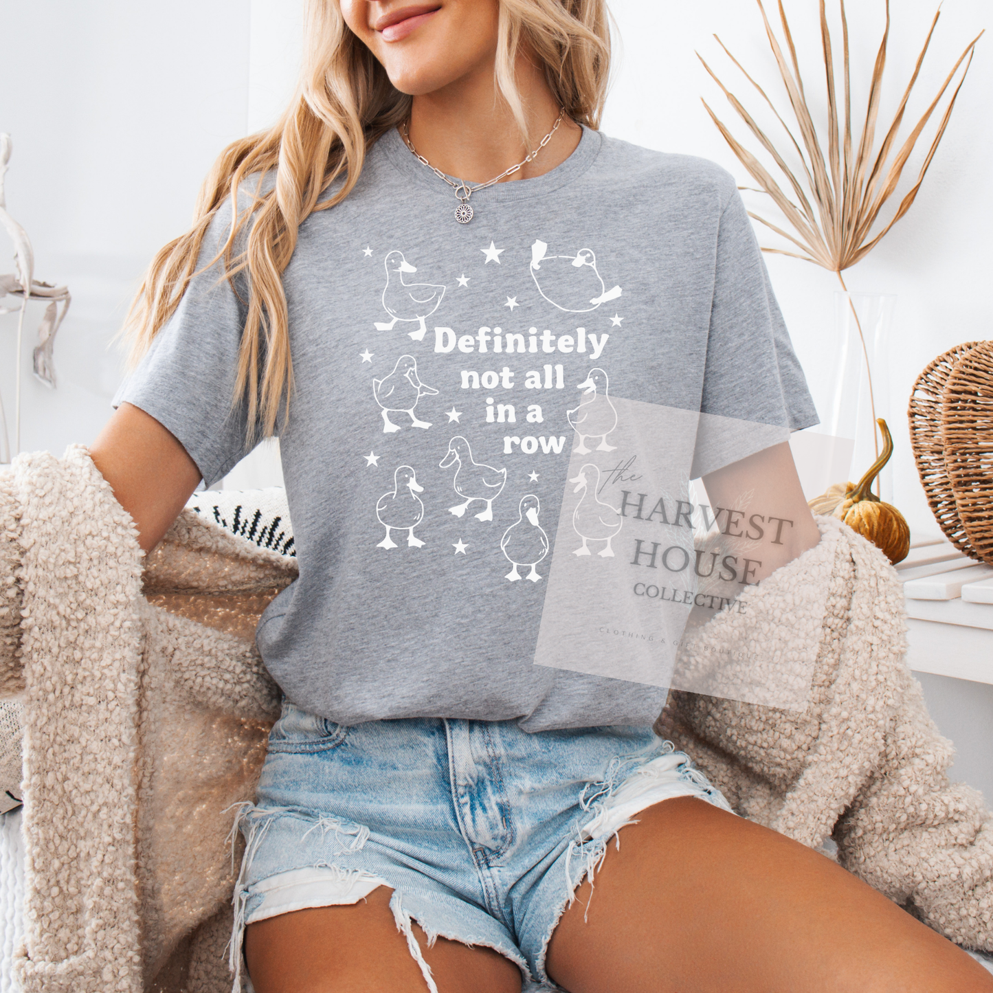 Ducks In A Row Tee