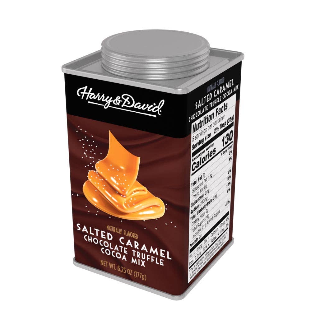 H&D® Truffle Cocoa - Salted Caramel Chocolate (6.25oz Tins)
