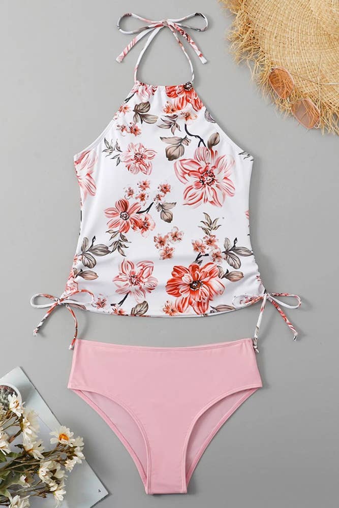 Summer Beach Floral 2PCS Bikini Set