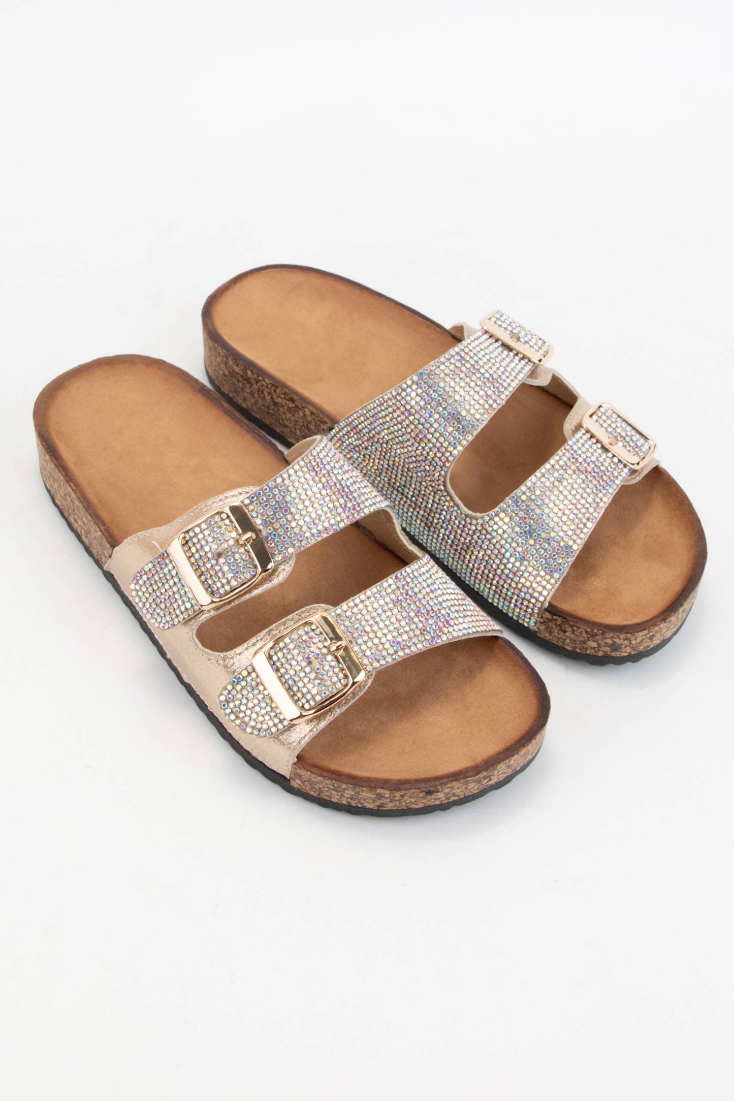 JEWELED BIRKENSTOCK SLIDE