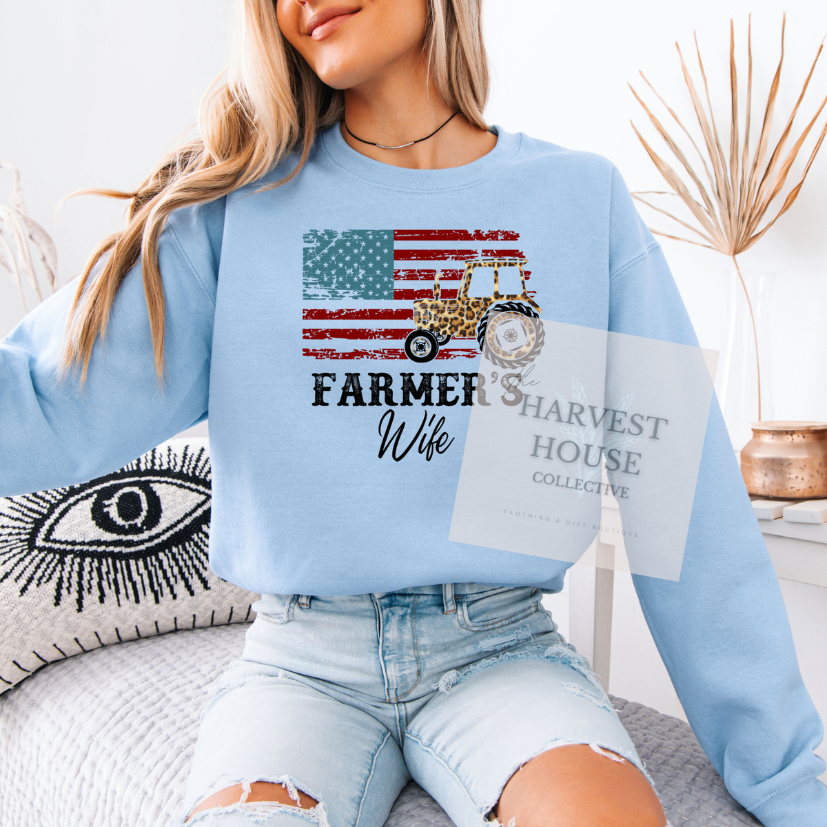 Farmer's Wife Crewneck & Hoodie