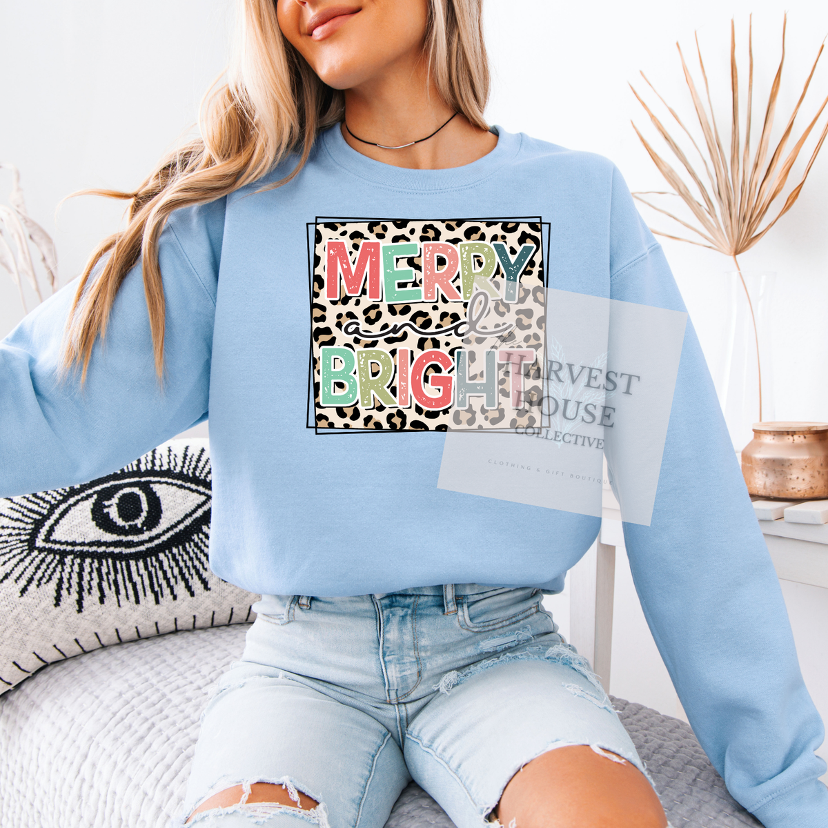 Merry & Bright Crewneck & Hoodie