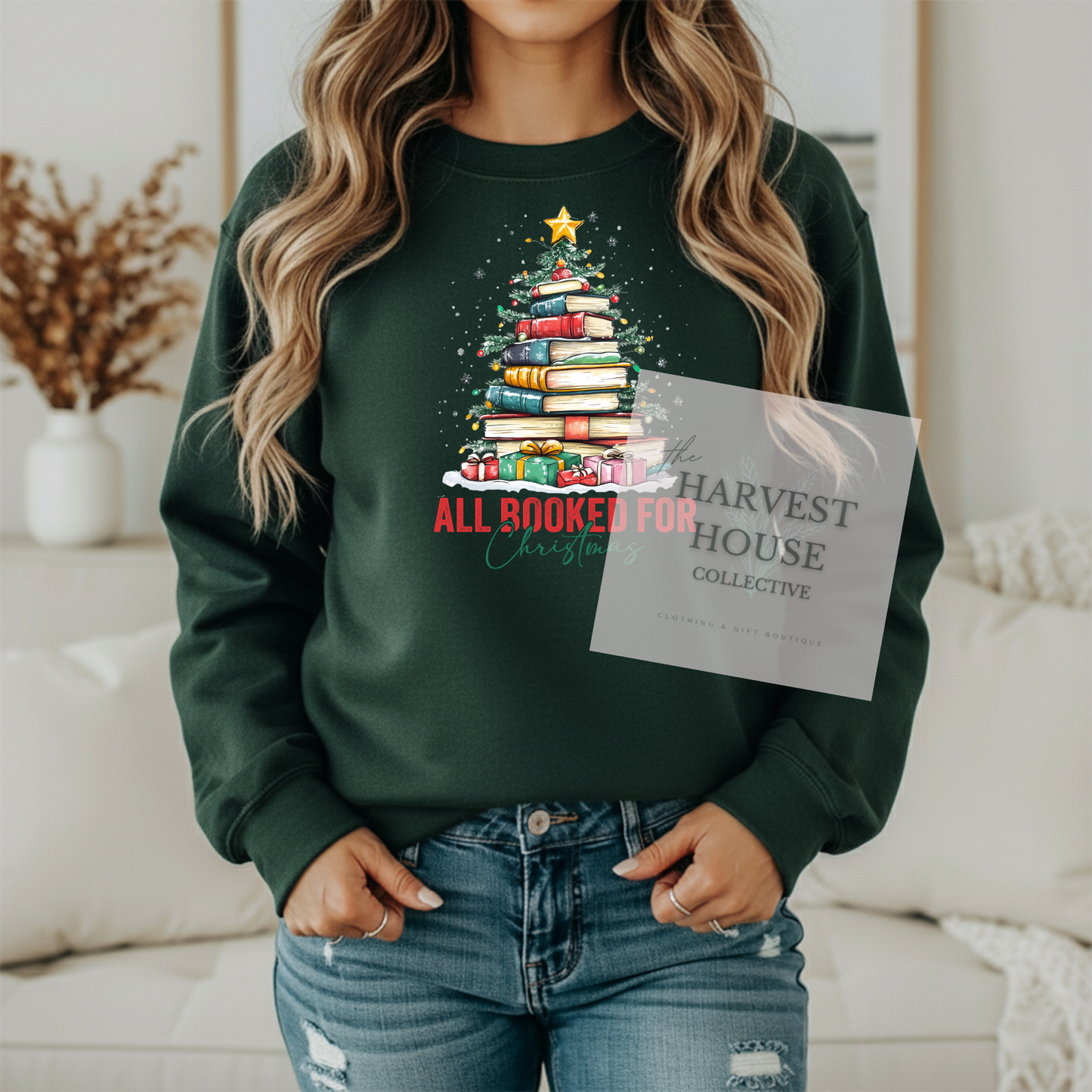 All Booked For Christmas Shirt