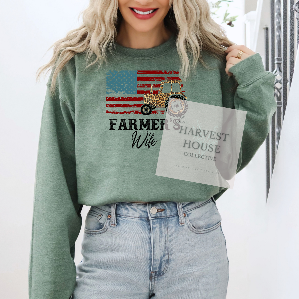 Farmer's Wife Crewneck & Hoodie