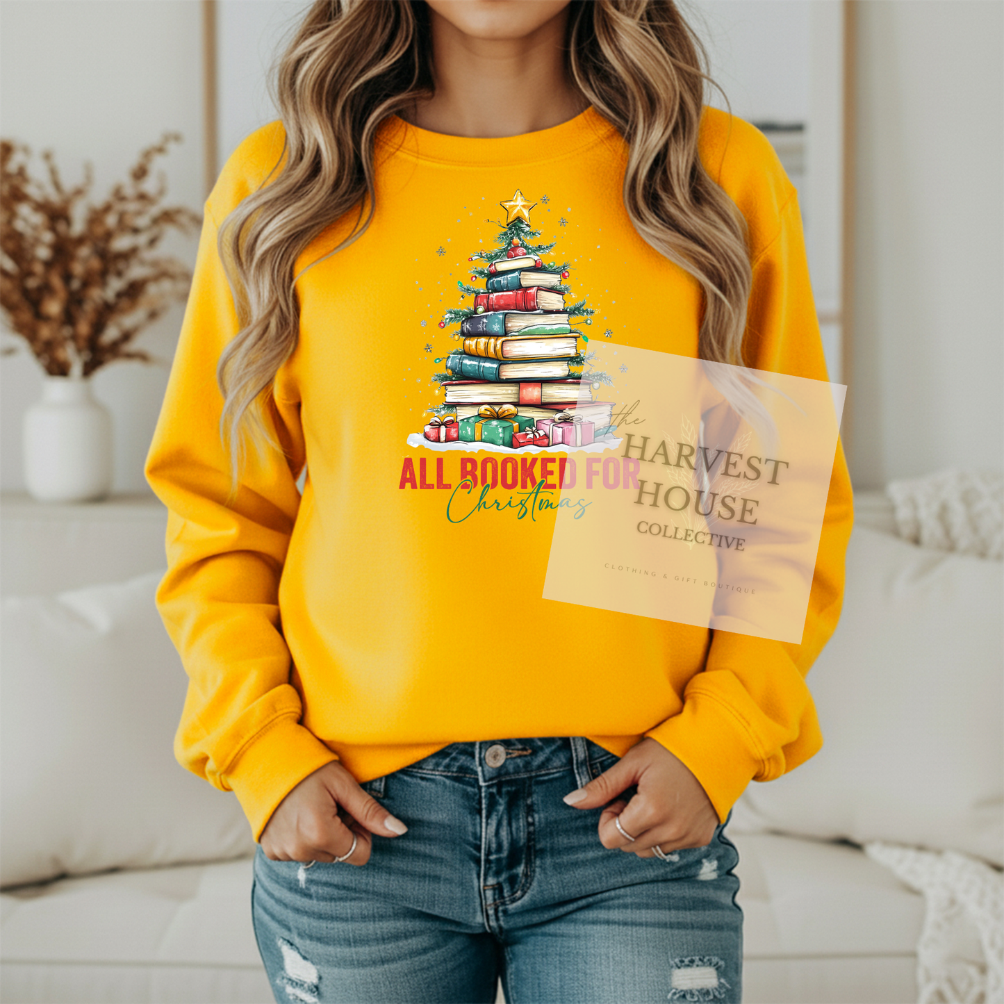 All Booked For Christmas Shirt
