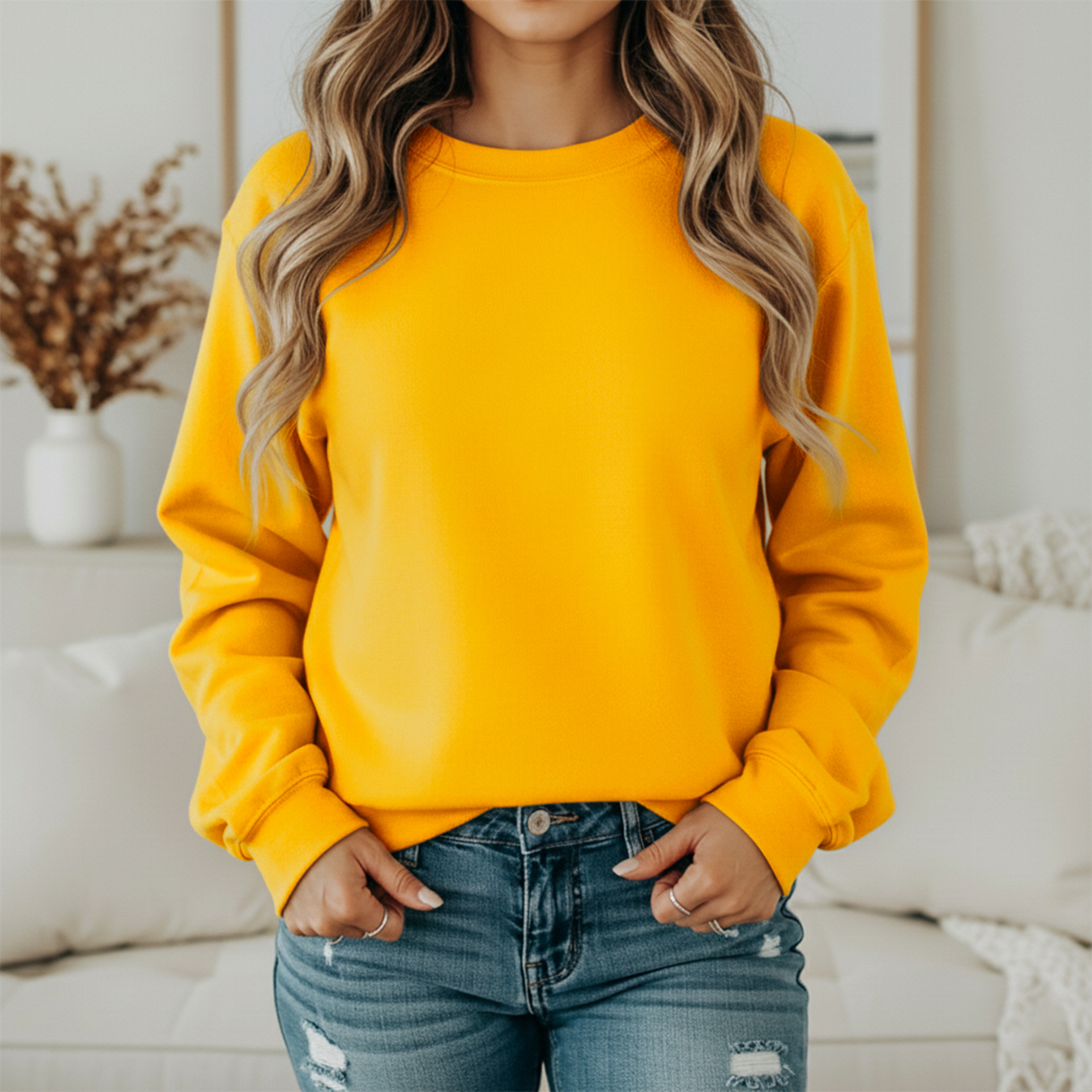 Boho Pumpkin Gildan Crewneck & Hoodie