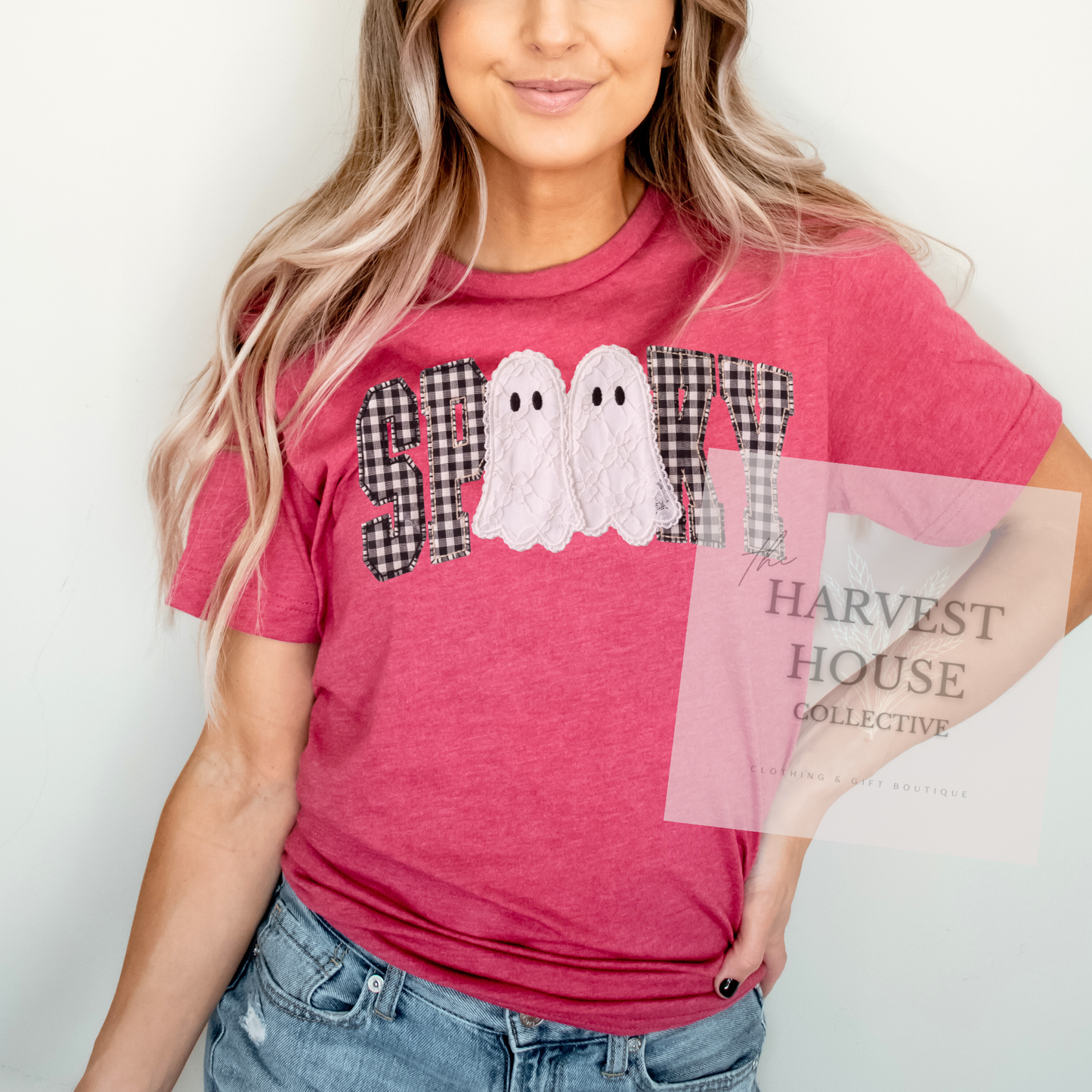 Faux Lace Spooky Shirt