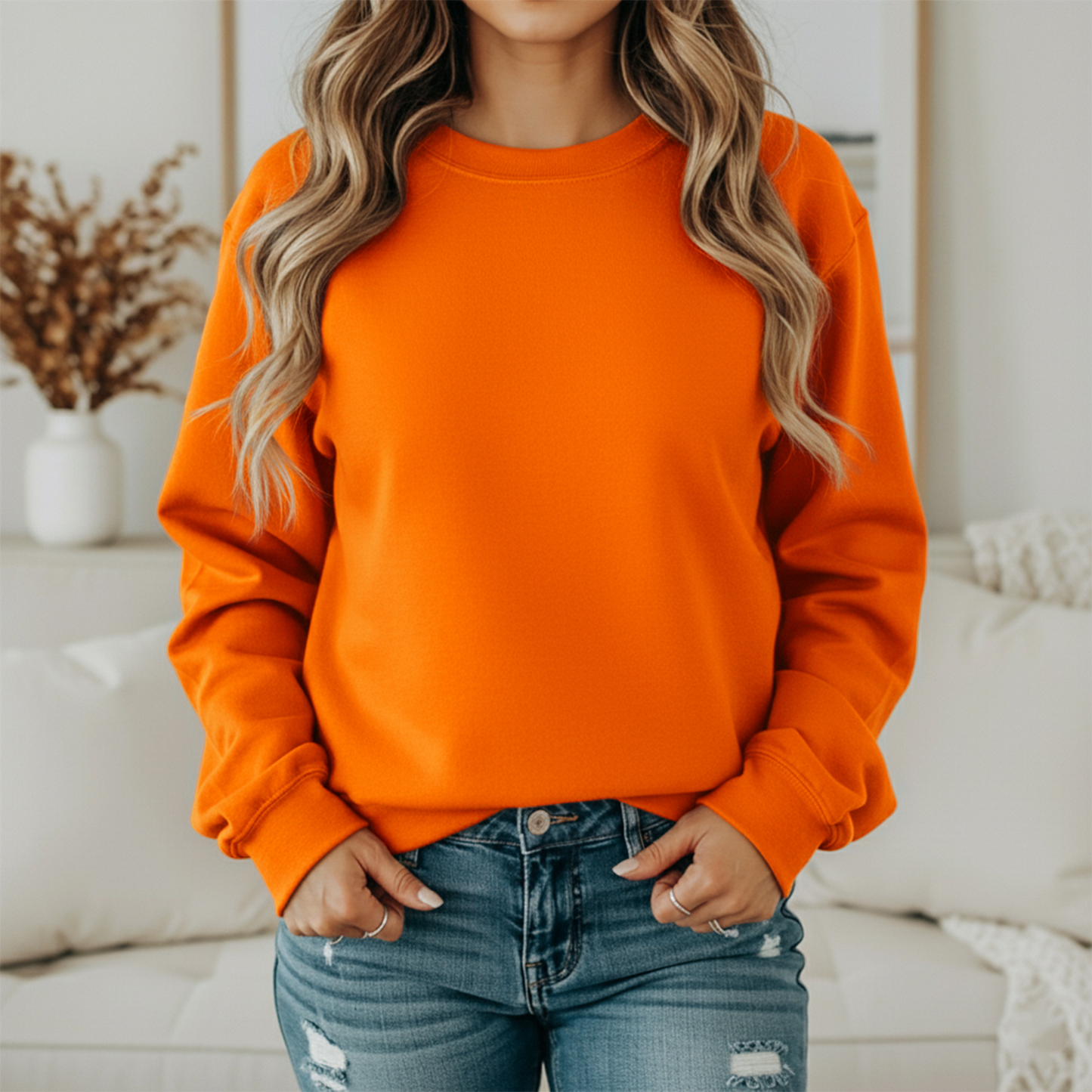 Boho Pumpkin Gildan Crewneck & Hoodie