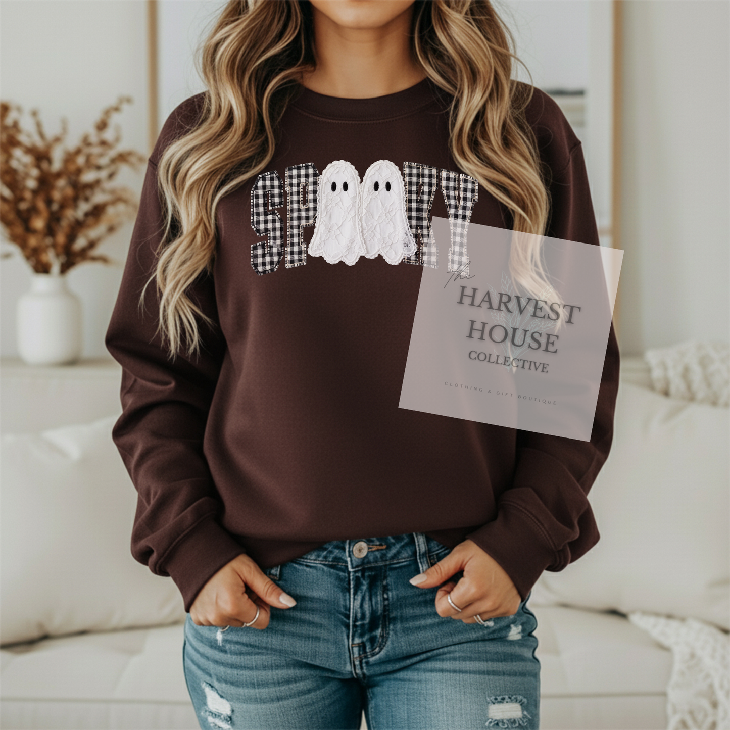 Faux Lace Spooky Shirt
