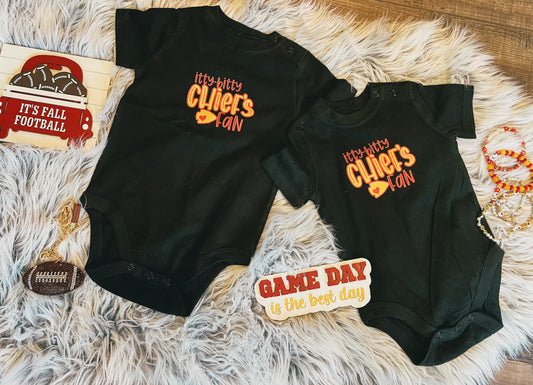 Itty Bitty Chiefs Fan Onesie