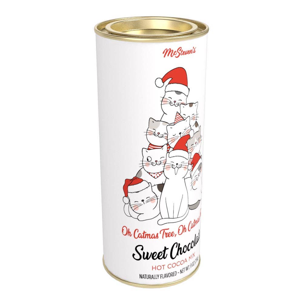 Oh Catmas Tree! Holiday Chocolate Cocoa (9oz Tins)
