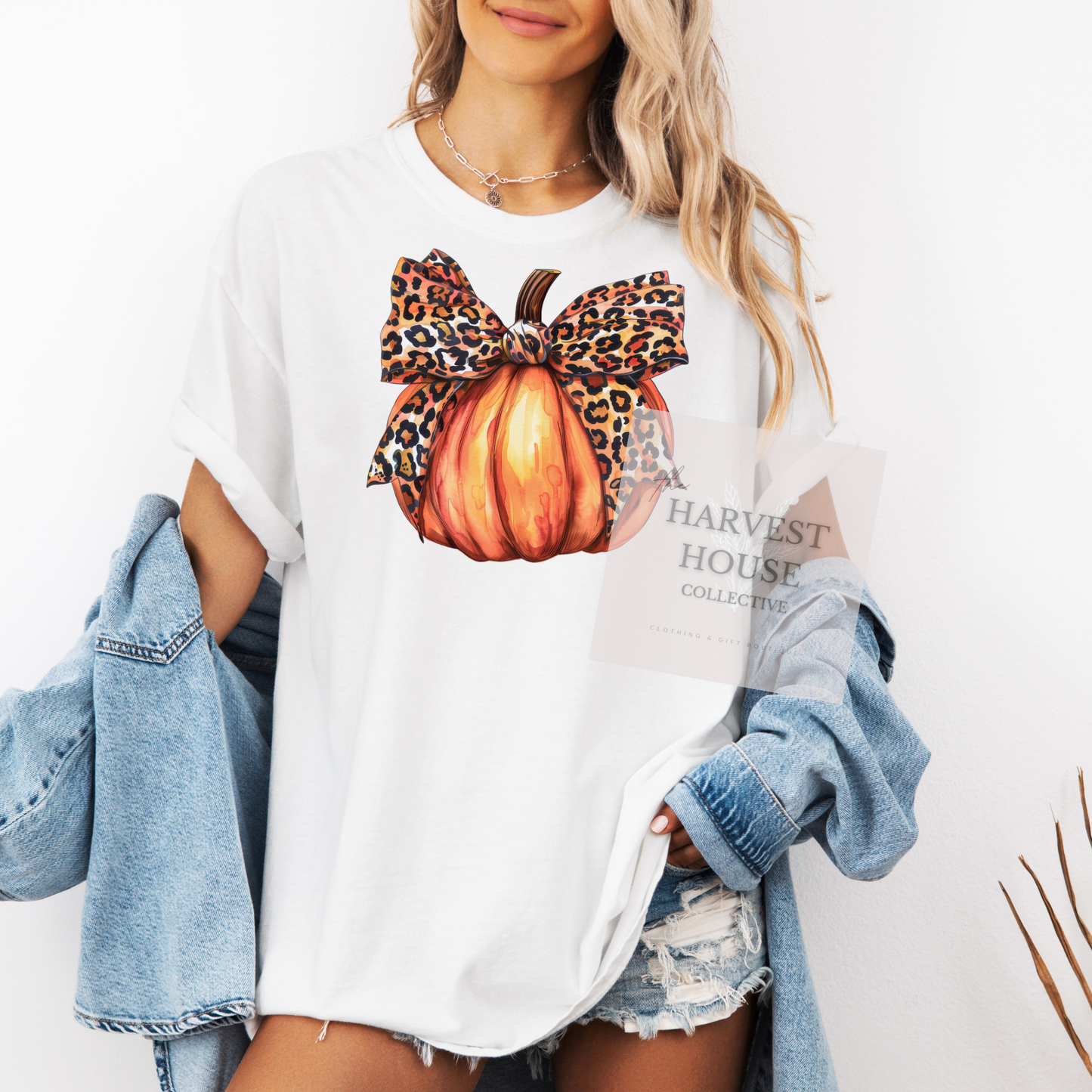 Leopard Pumpkin Shirt