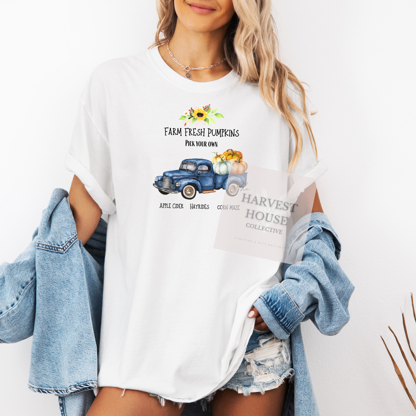 Farm Fresh Pumpkins Crewneck