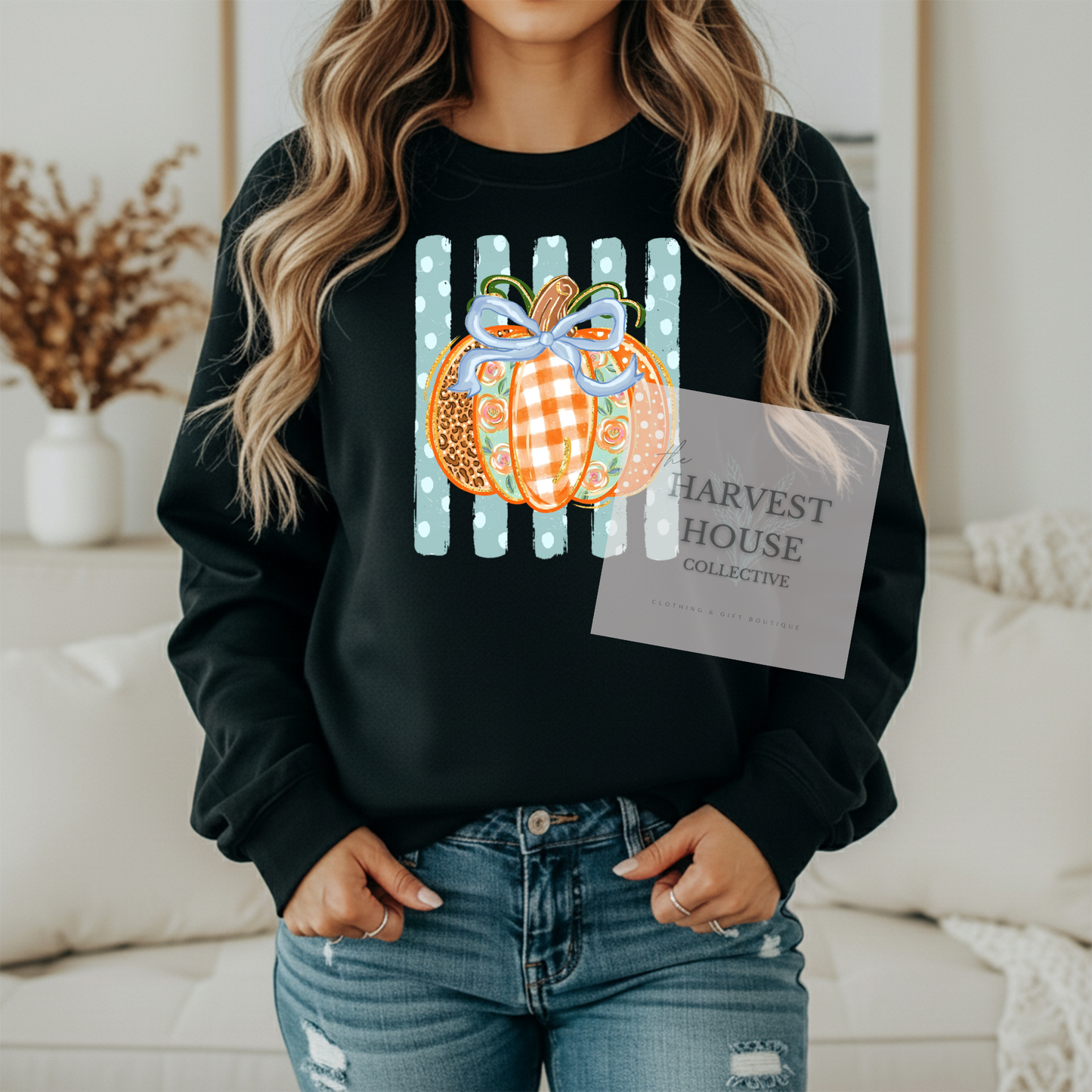 Polka Dot Pumpkin Shirt