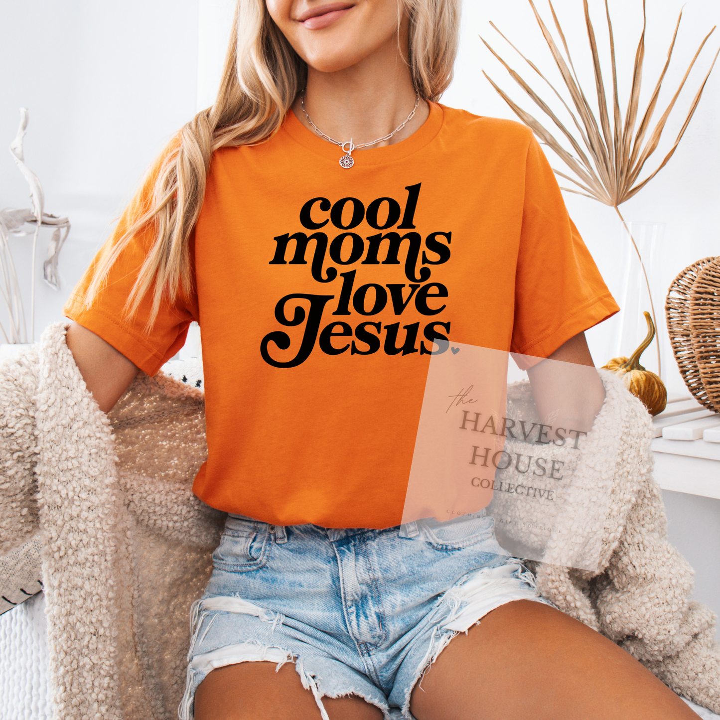 Cool Moms Love Jesus Tee