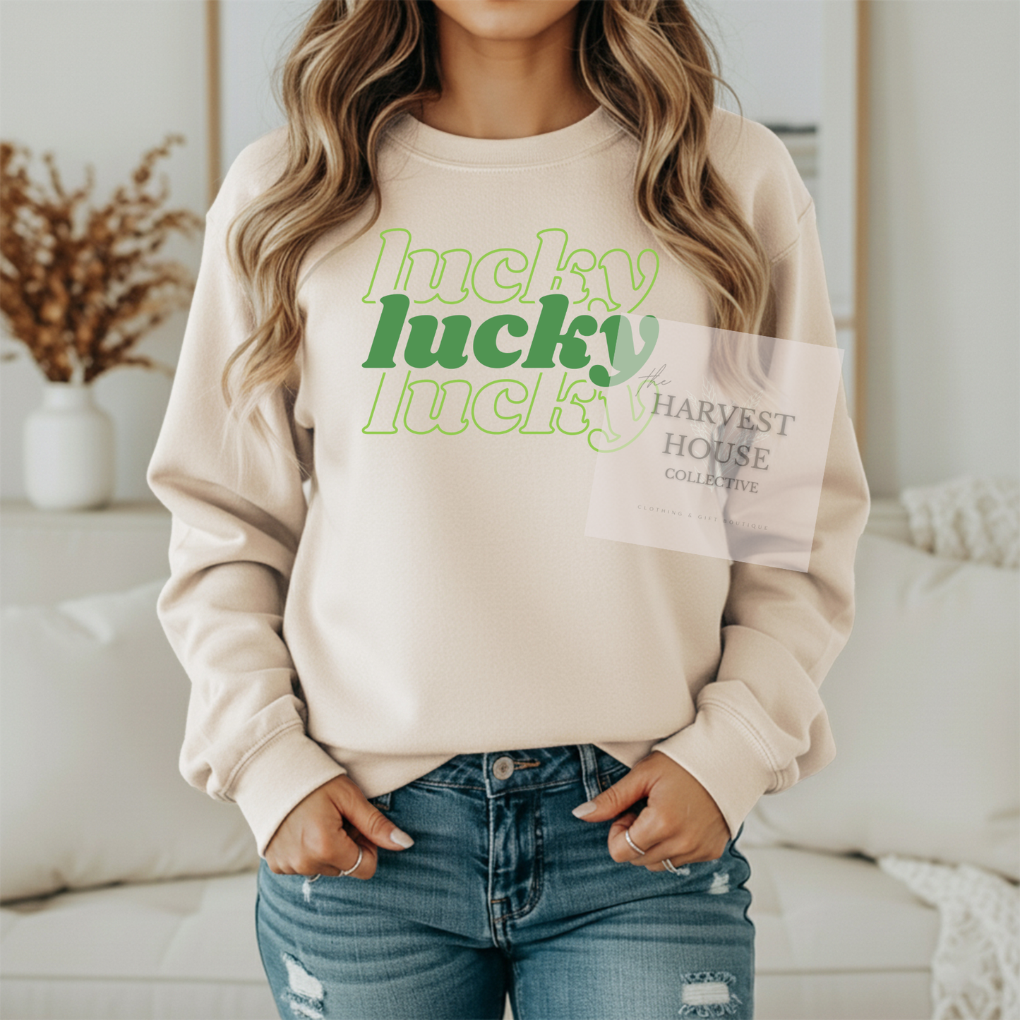 Lucky Gildan Crewneck & Hoodie