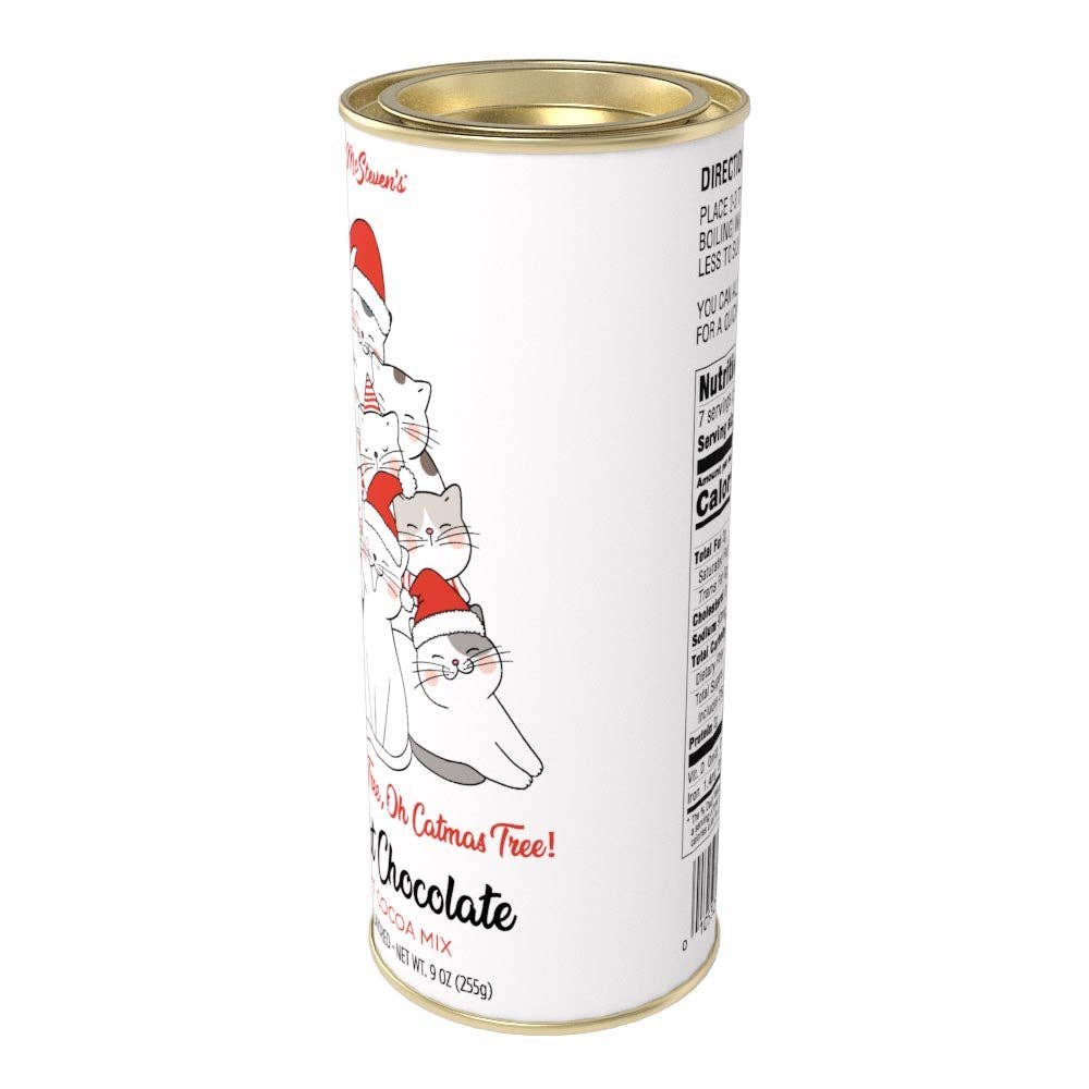 Oh Catmas Tree! Holiday Chocolate Cocoa (9oz Tins)