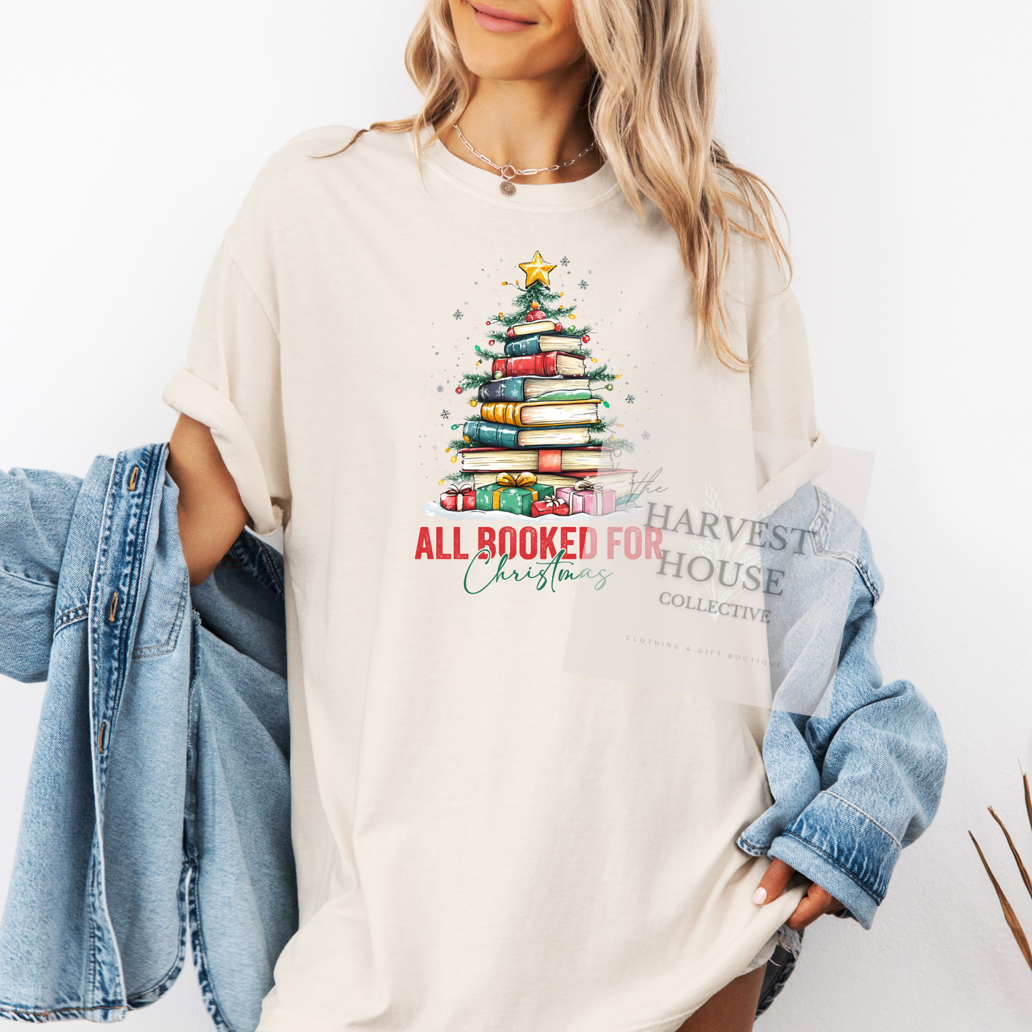 All Booked For Christmas Shirt