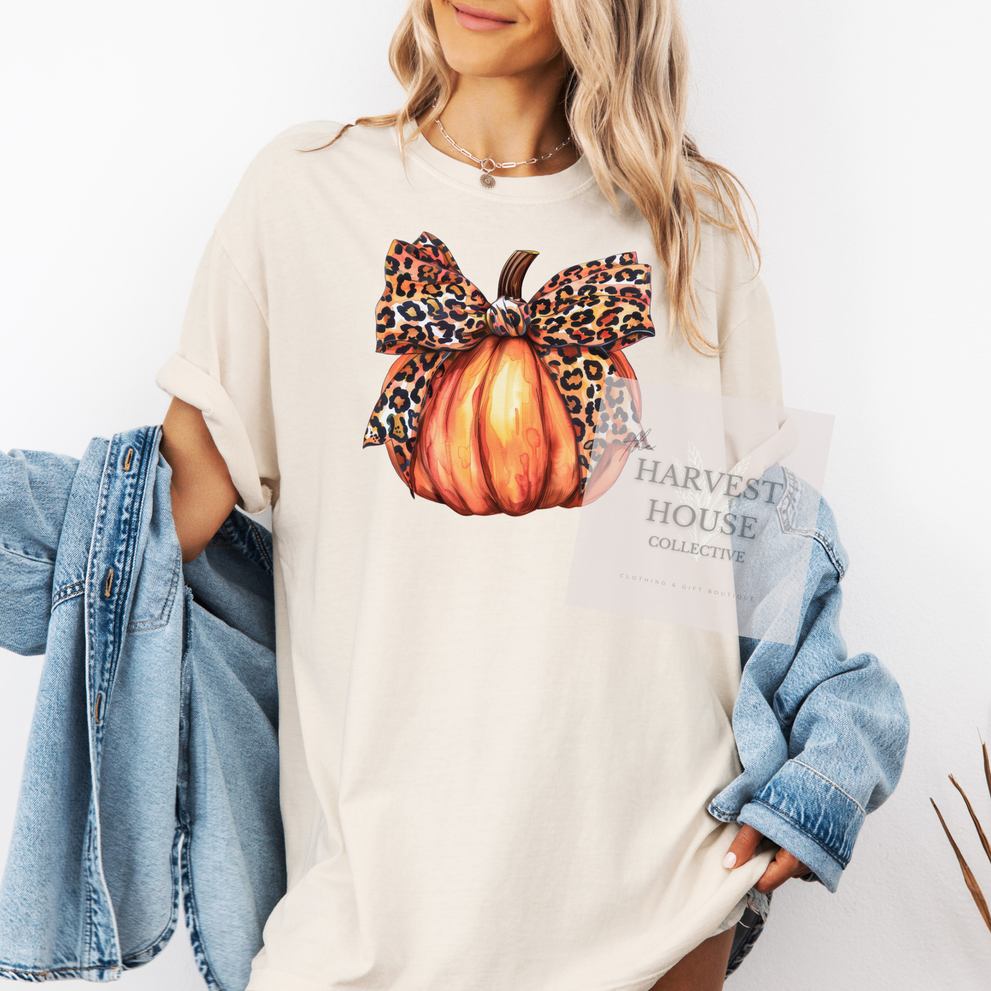 Leopard Pumpkin Shirt
