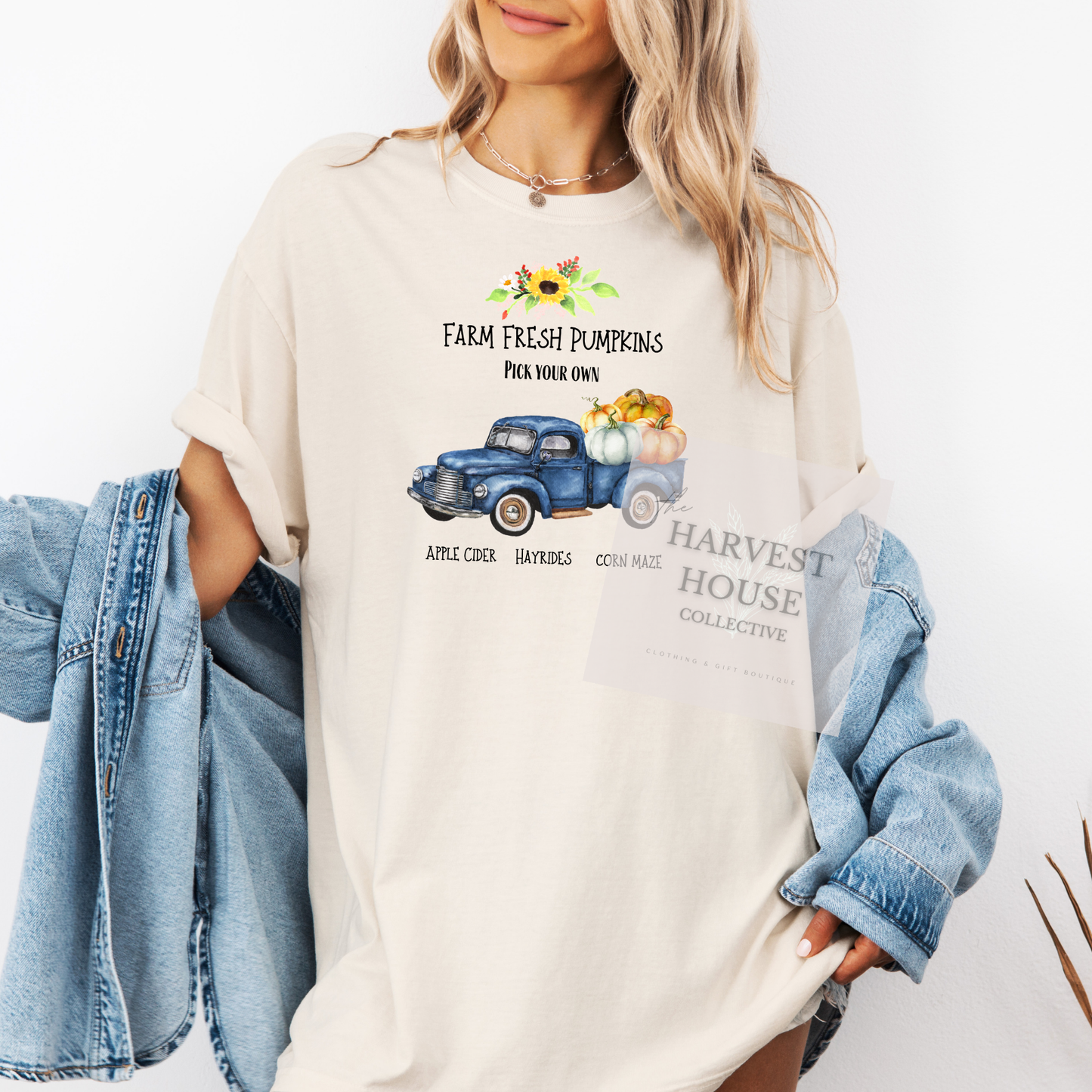 Farm Fresh Pumpkins Crewneck