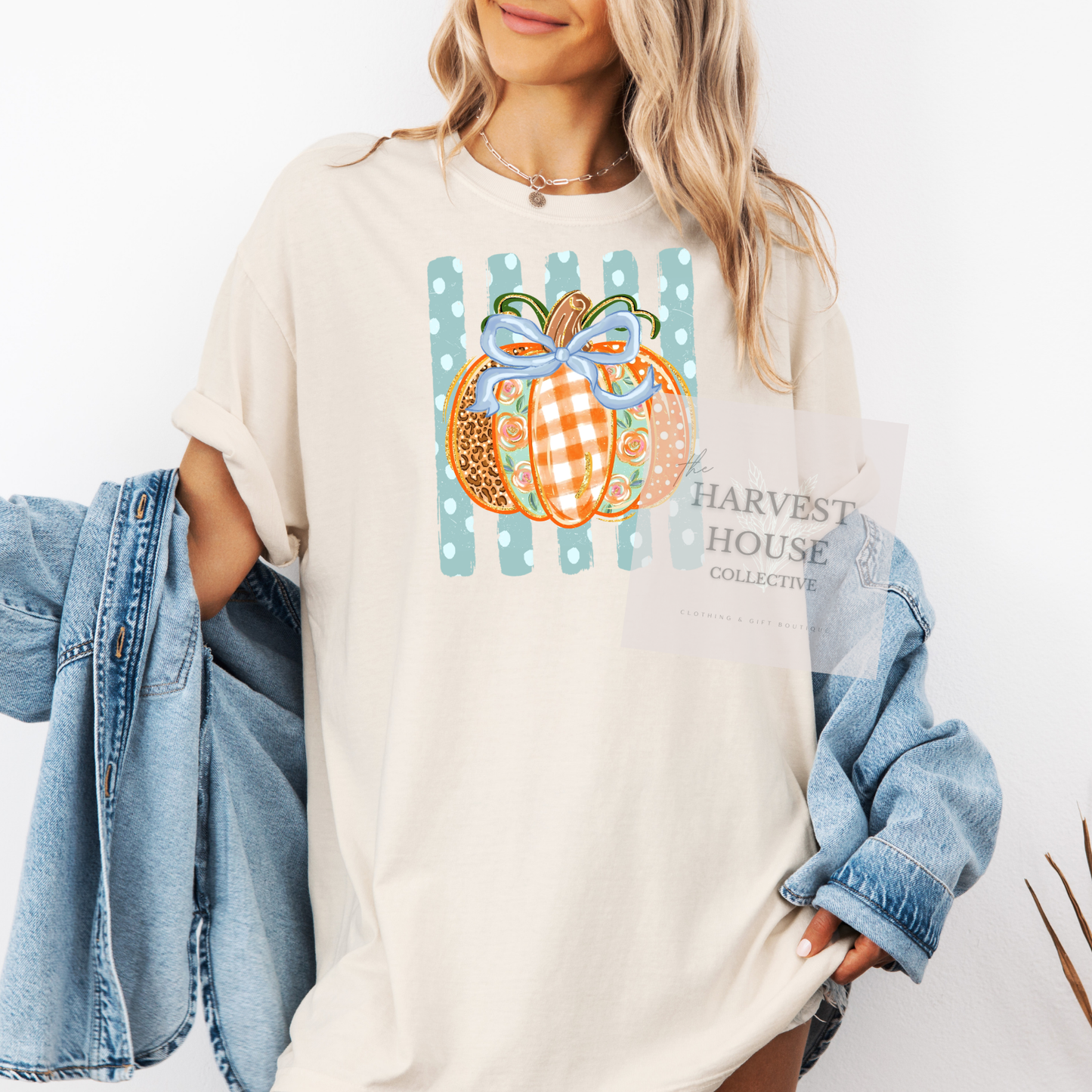 Polka Dot Pumpkin Tee