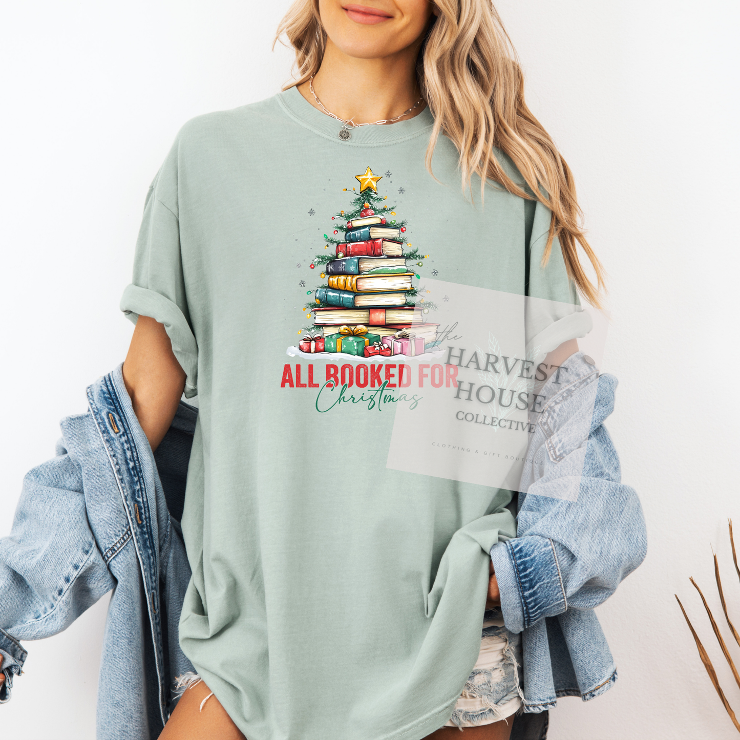 All Booked For Christmas Shirt
