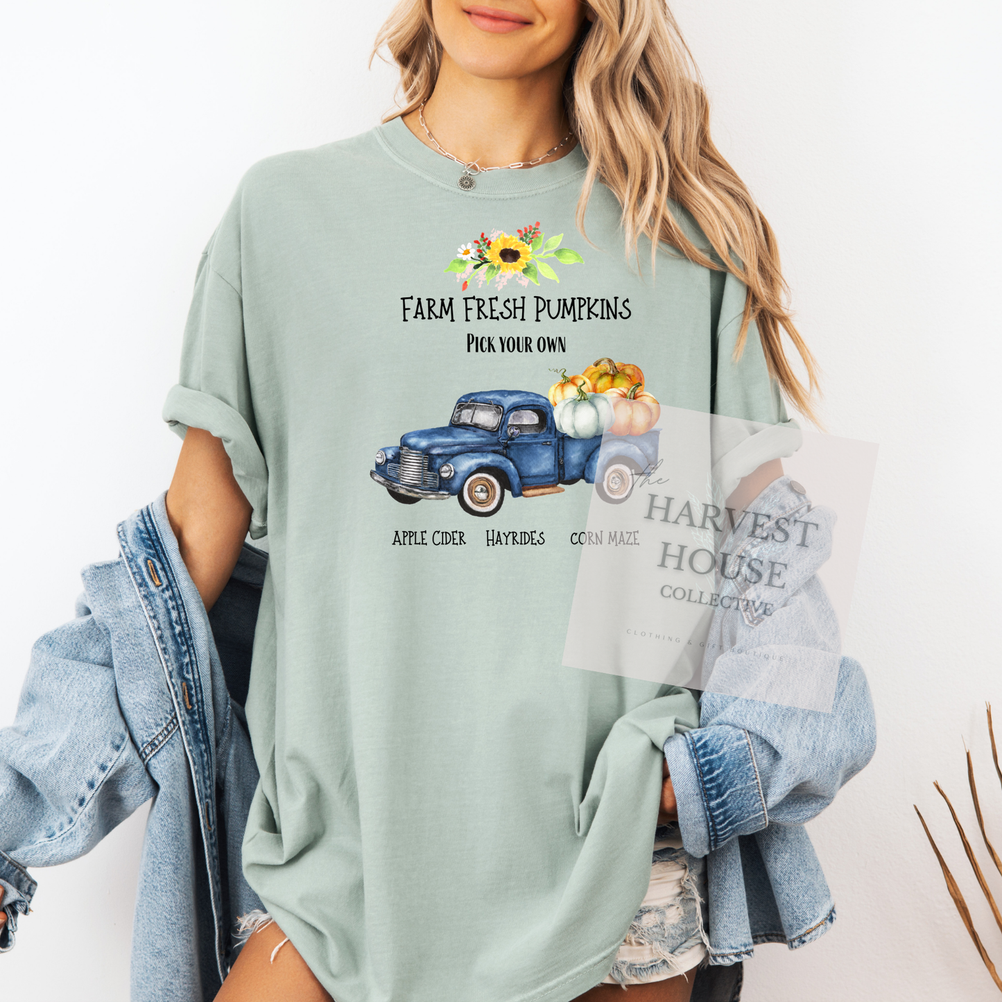 Farm Fresh Pumpkins Crewneck