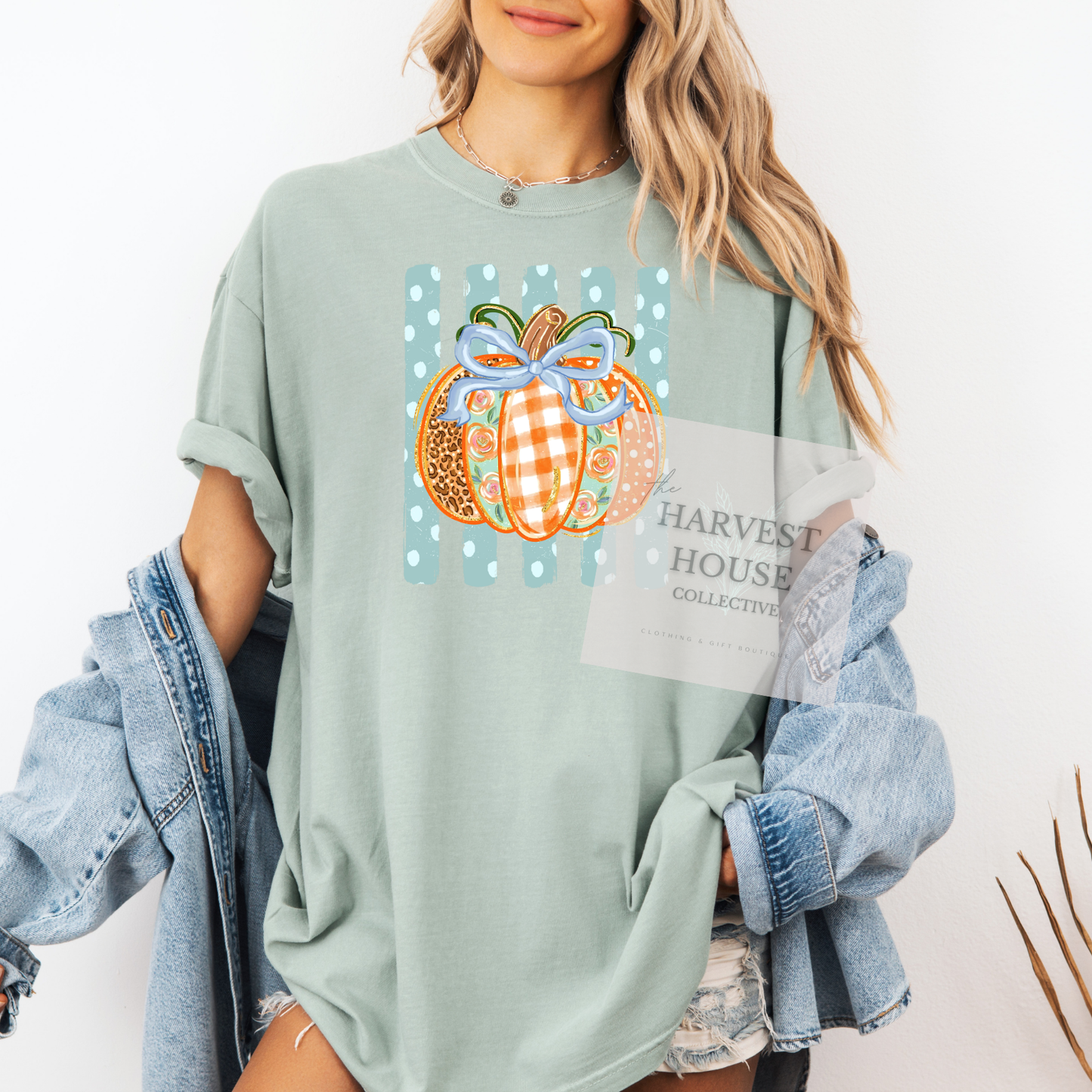 Polka Dot Pumpkin Tee