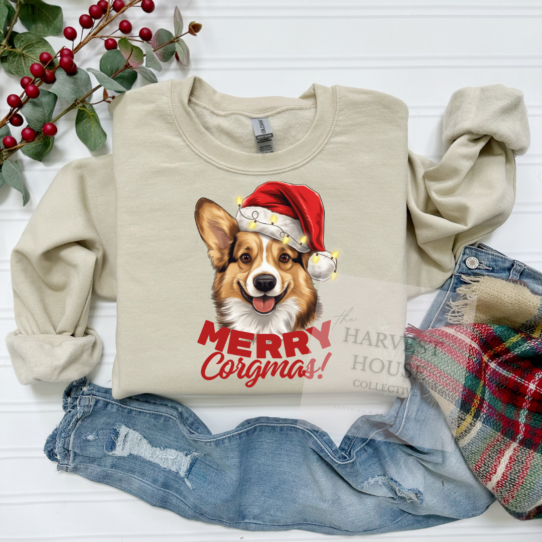 Merry Corgmas Sweatshirt