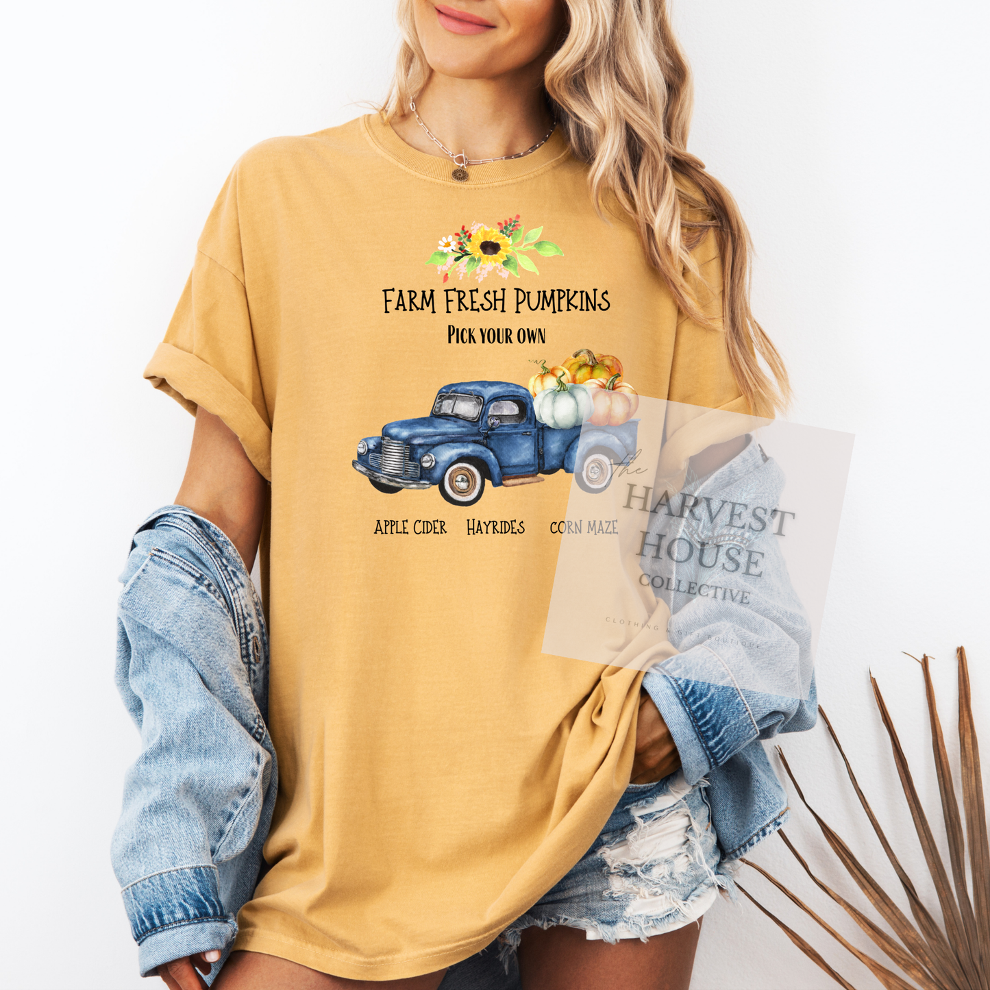 Farm Fresh Pumpkins Crewneck