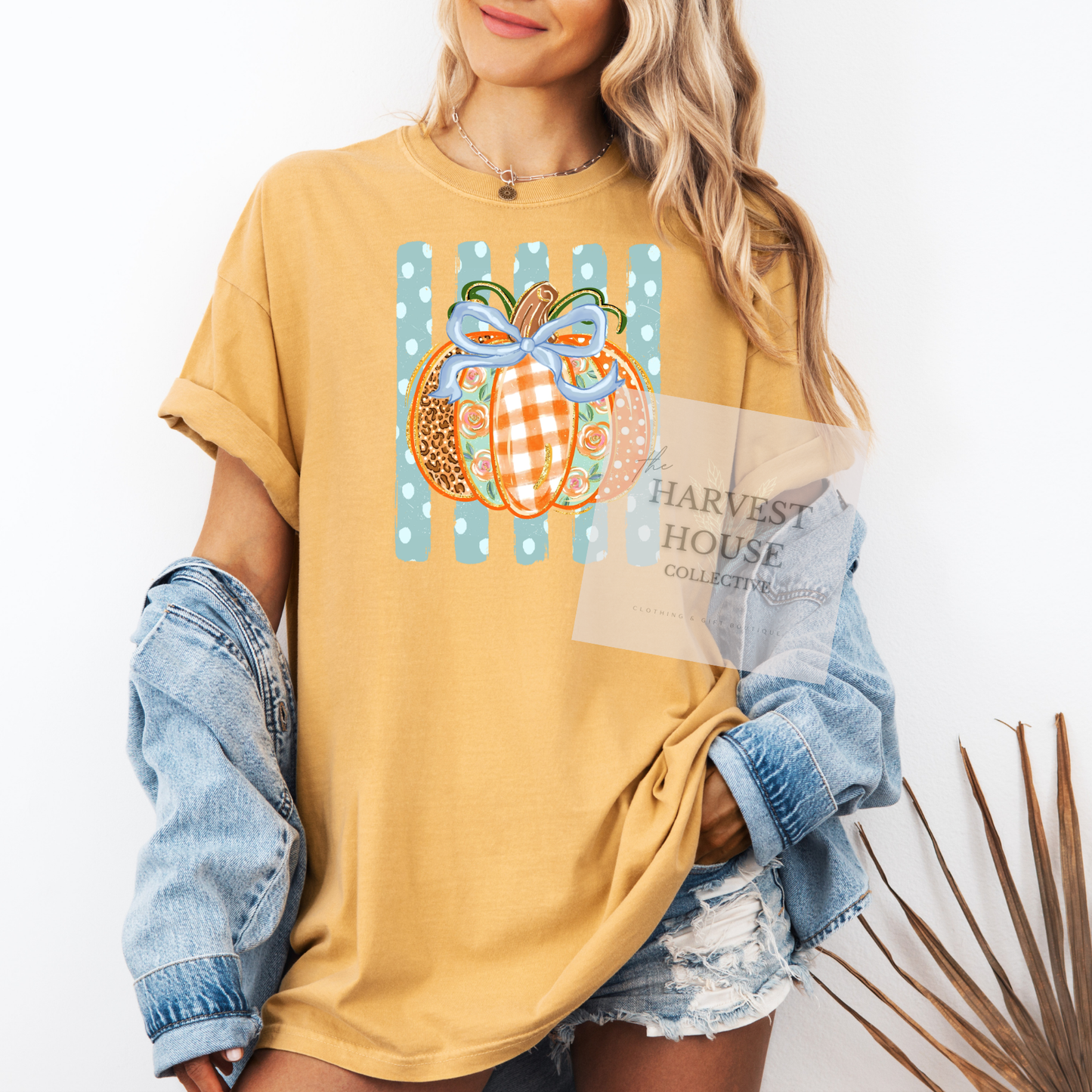 Polka Dot Pumpkin Tee