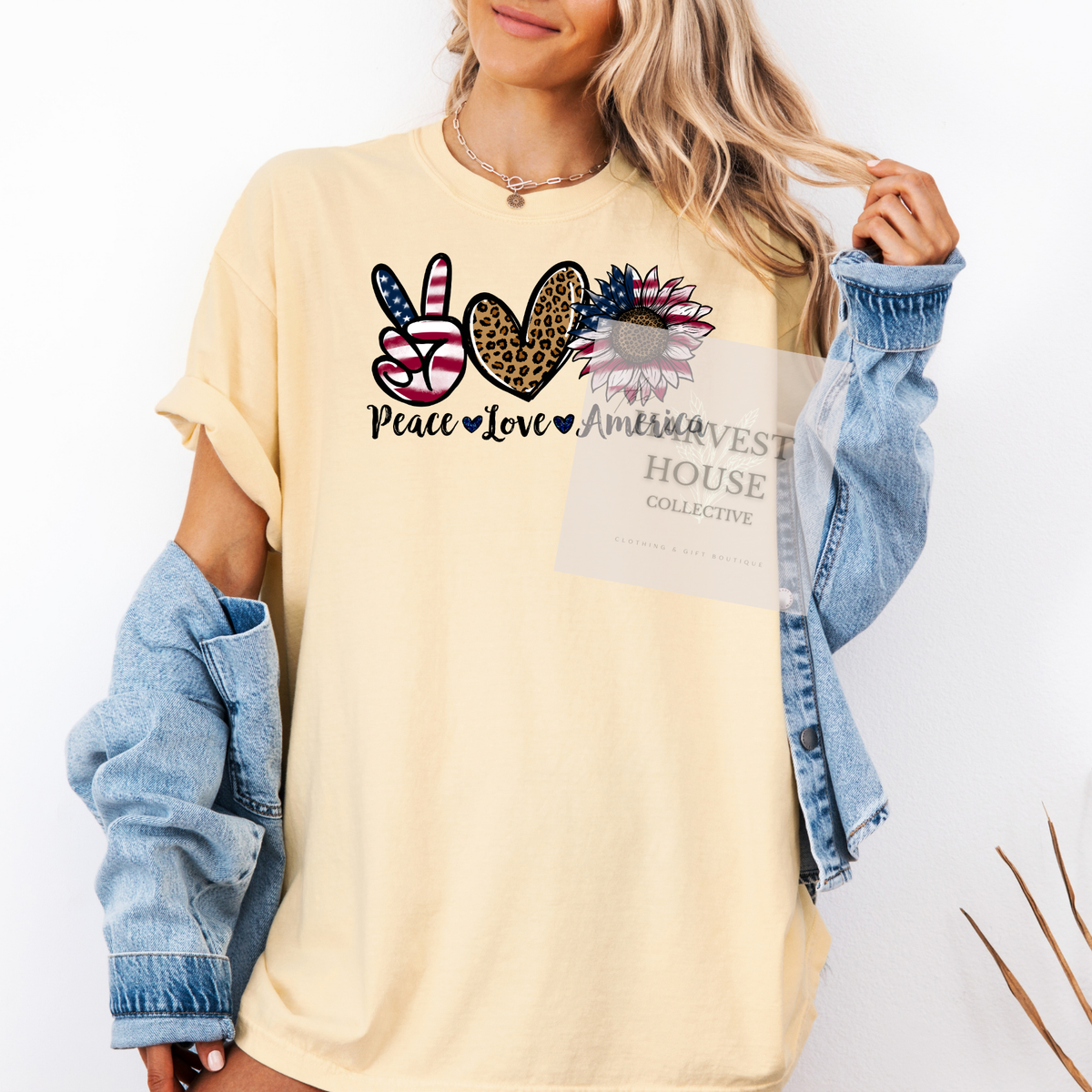 Peace Love America Shirt